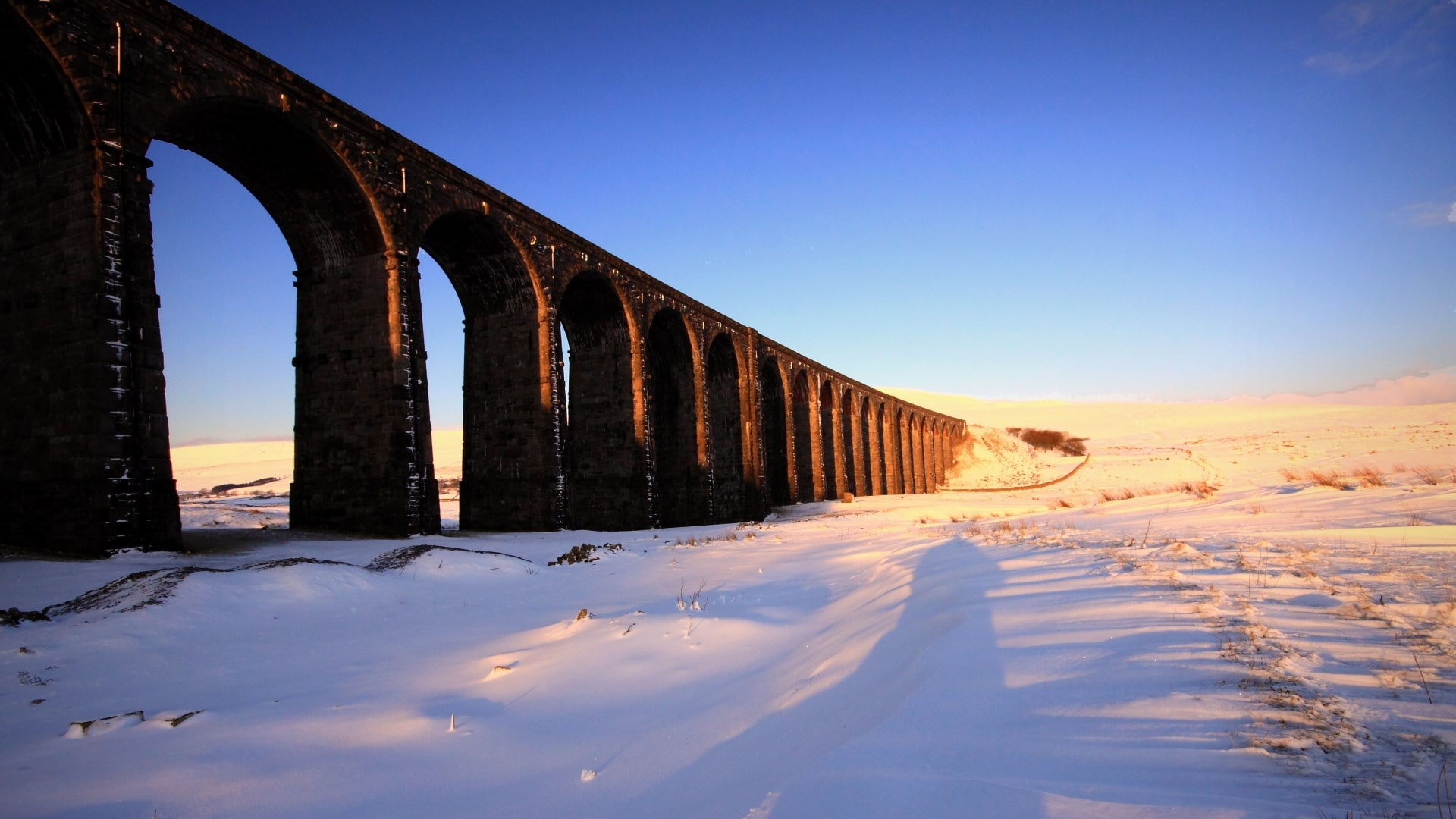 1080P, ribblehead viaduct, HD Wallpaper