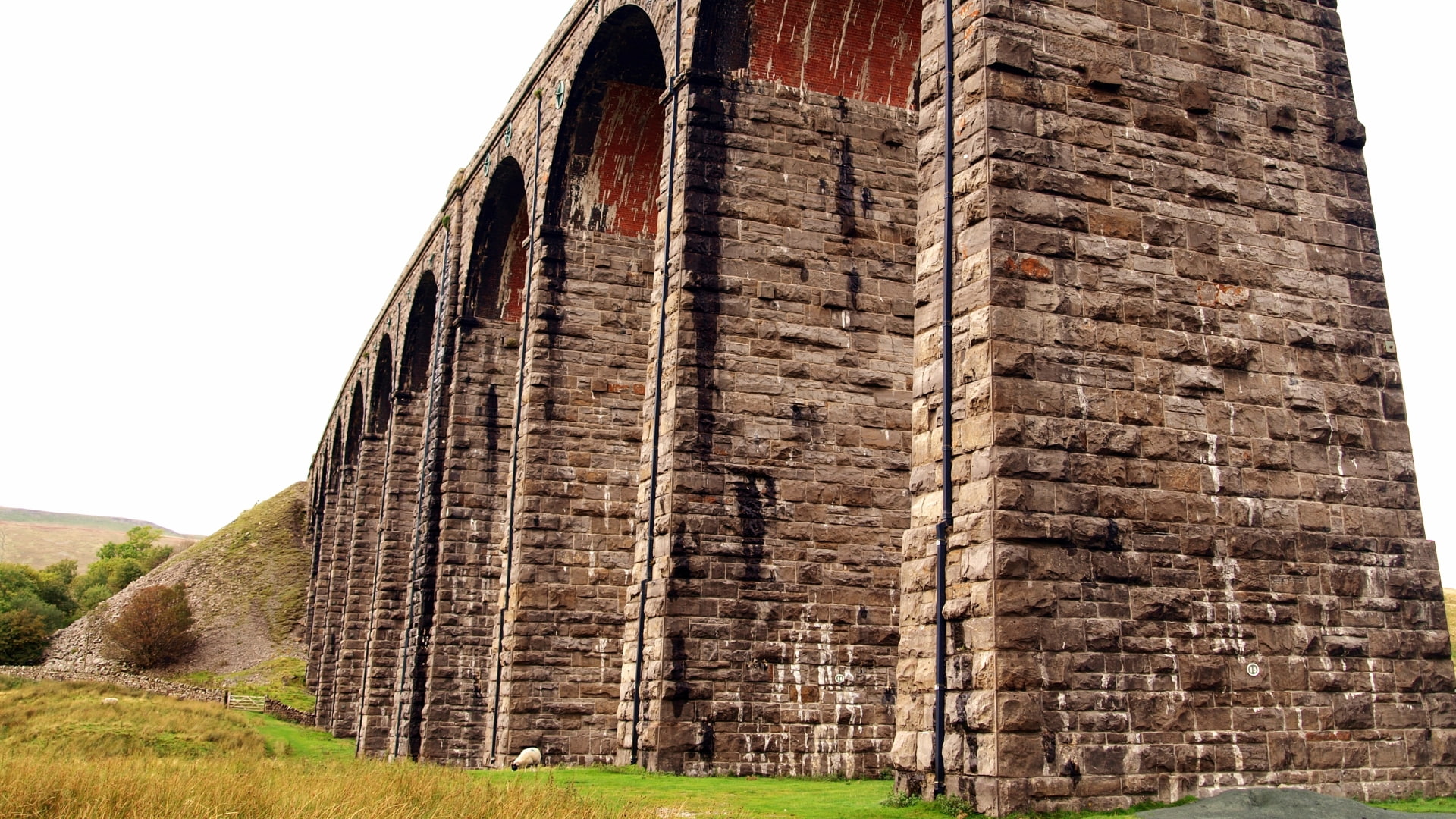 Ribblehead Viaduct, Bridges, 1080P, HD Wallpaper