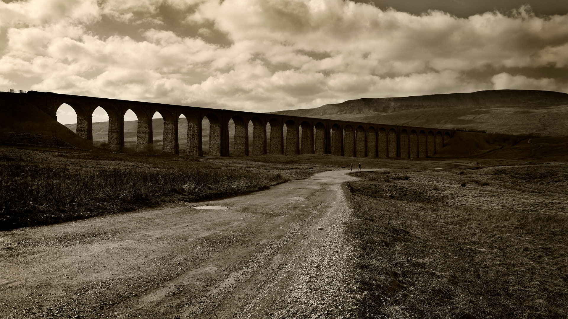 Bridges, 1080P, Ribblehead Viaduct, HD Wallpaper