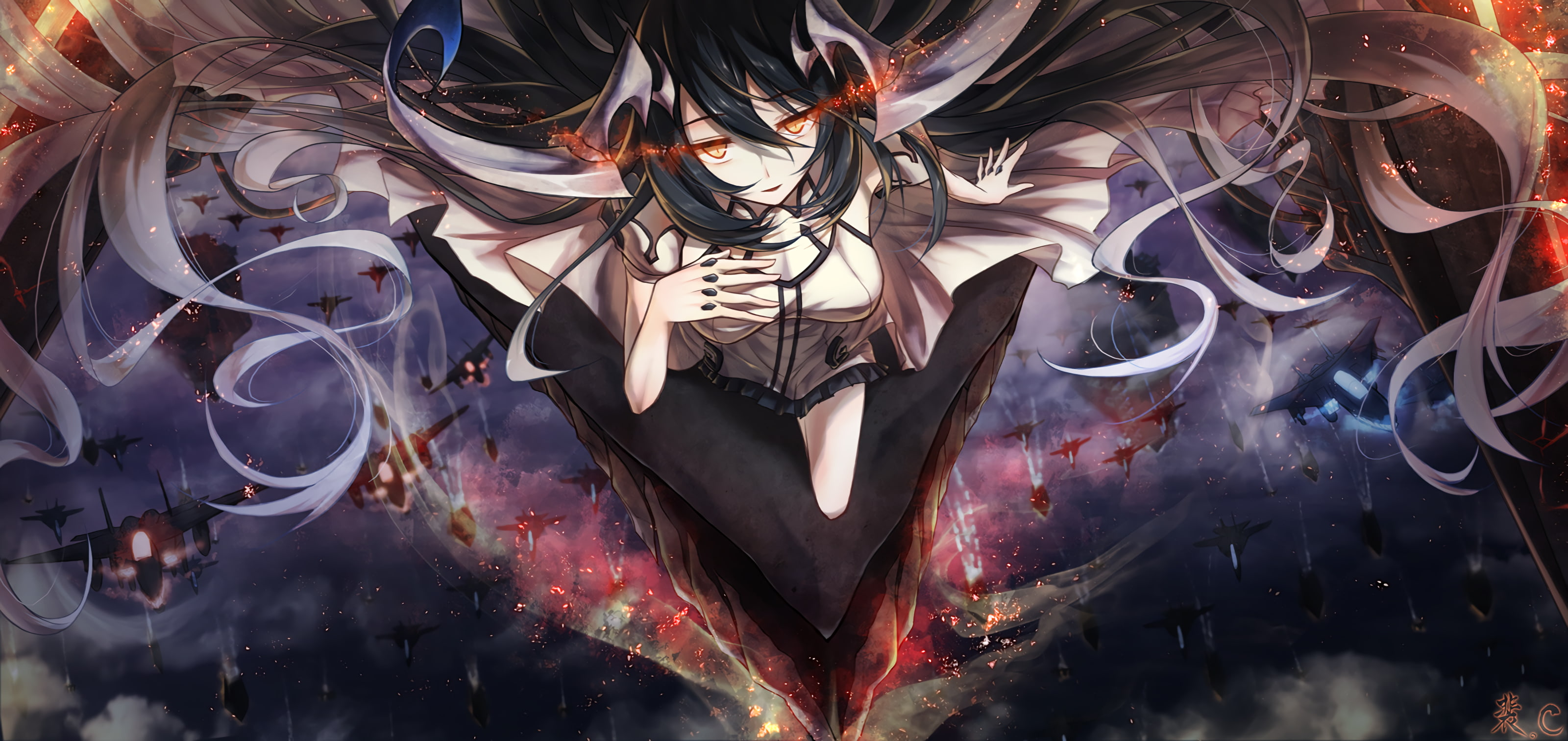 anime, Kantai Collection, 2K, anime girls, Anchorage Water Demon, HD Wallpaper