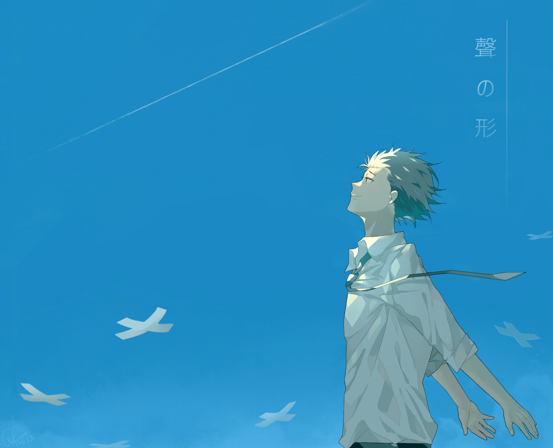 Koe No Katachi, Shouya Ishida, Anime, 720P, HD Wallpaper