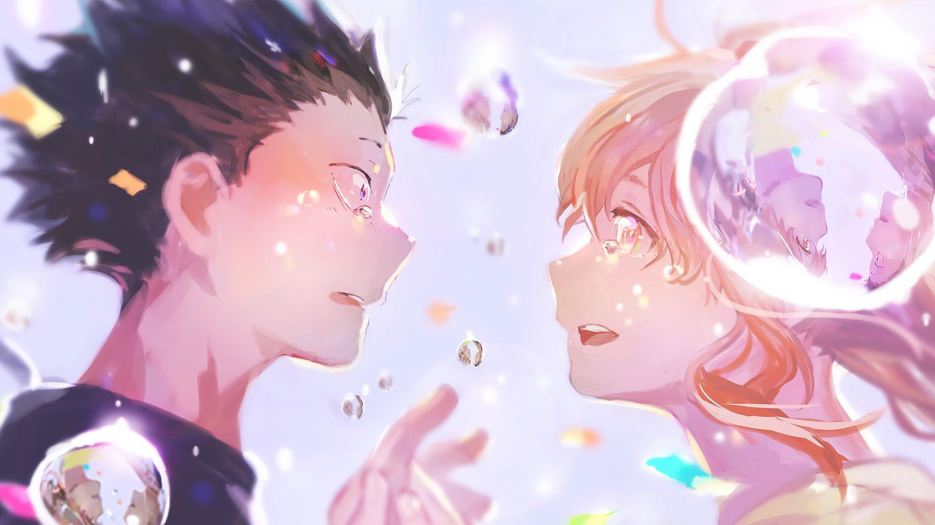 Anime, Shouko Nishimiya, 1080P, Shouya Ishida, Koe No Katachi, HD Wallpaper