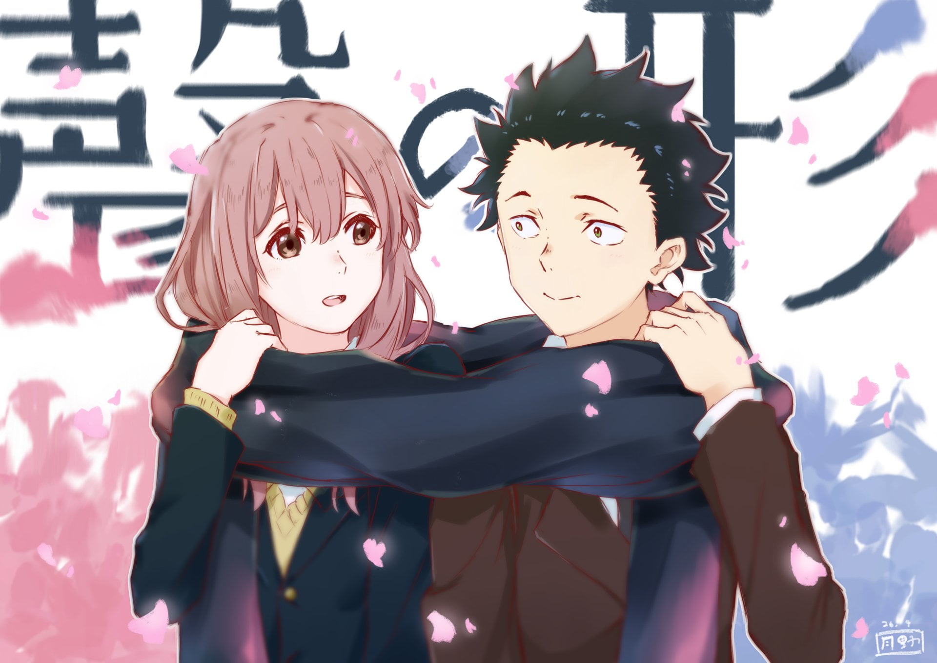 male likeness, human representation, representation, childhood, day, Anime, lifestyles, toy, Shouya Ishida, close-up, Shouko Nishimiya, creativity, doll, HD Wallpaper