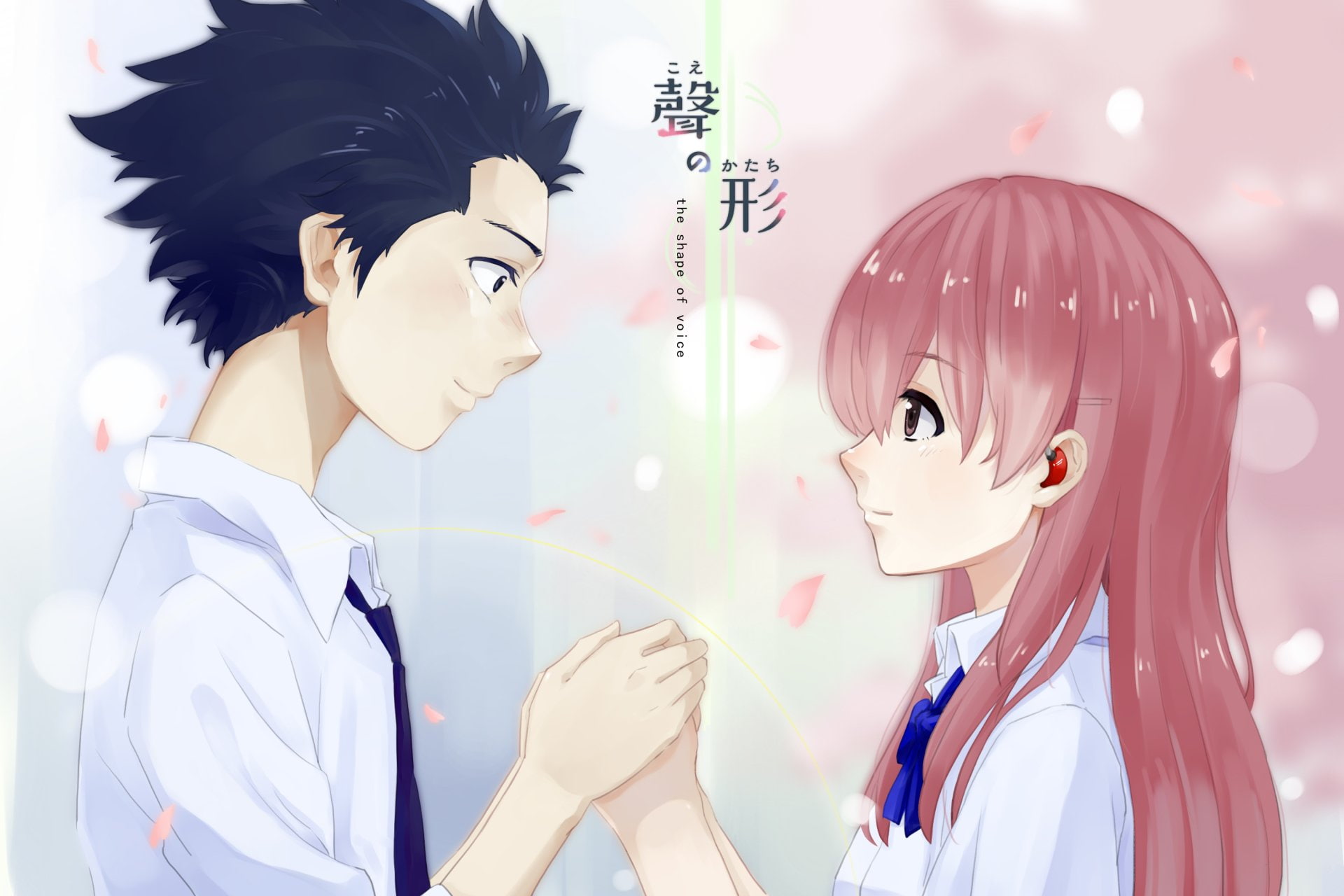 Shouko Nishimiya, Anime, 1080P, Koe No Katachi, Shouya Ishida, HD Wallpaper