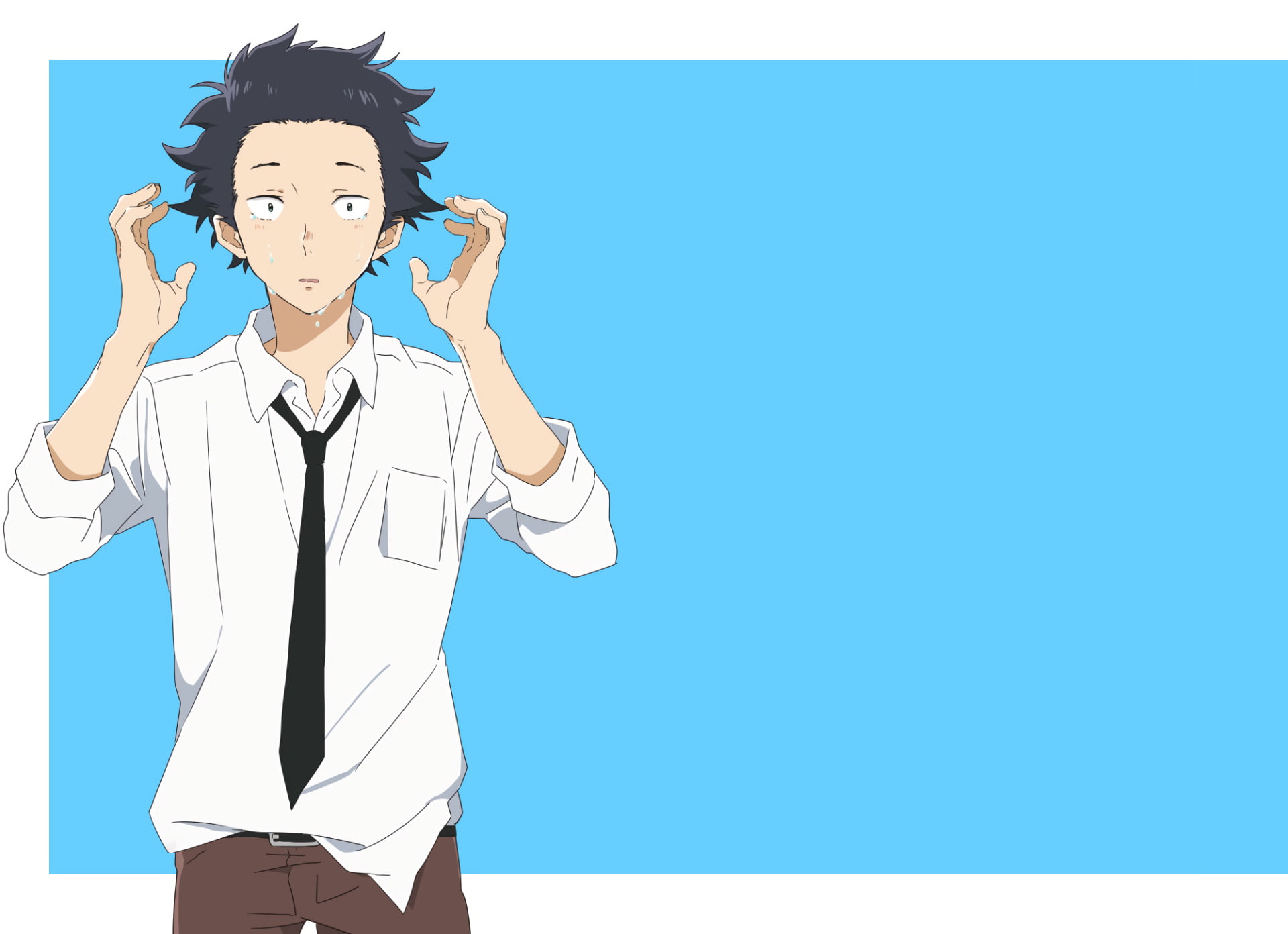 Koe No Katachi, Anime, 1080P, Shouya Ishida, HD Wallpaper