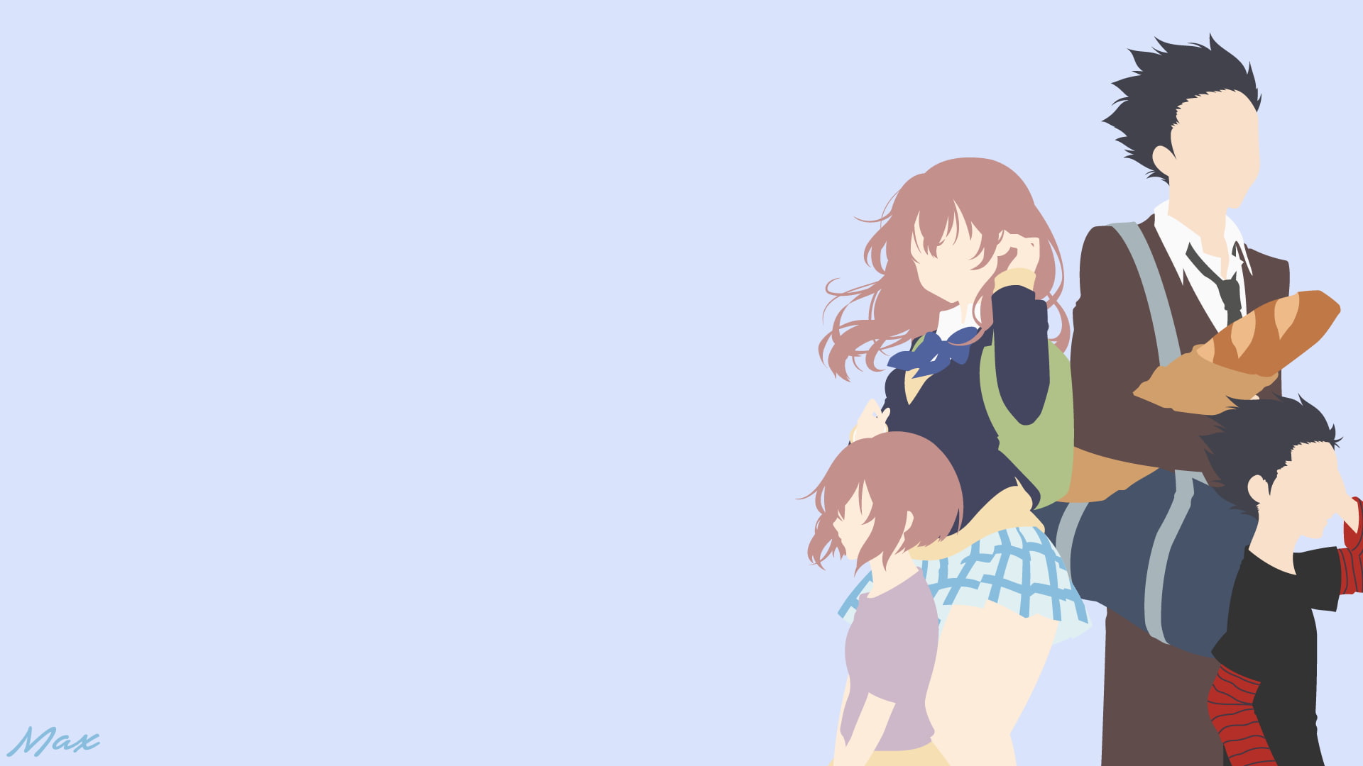Shouya Ishida, Shouko Nishimiya, Koe No Katachi, 1080P, Anime, HD Wallpaper