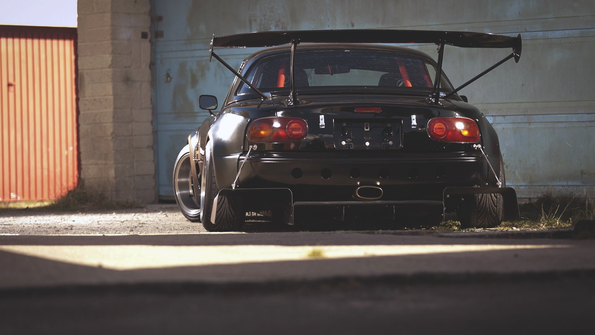 mx5, black, car, Download, hd, 1080P, mx, mazda, miata, HD Wallpaper