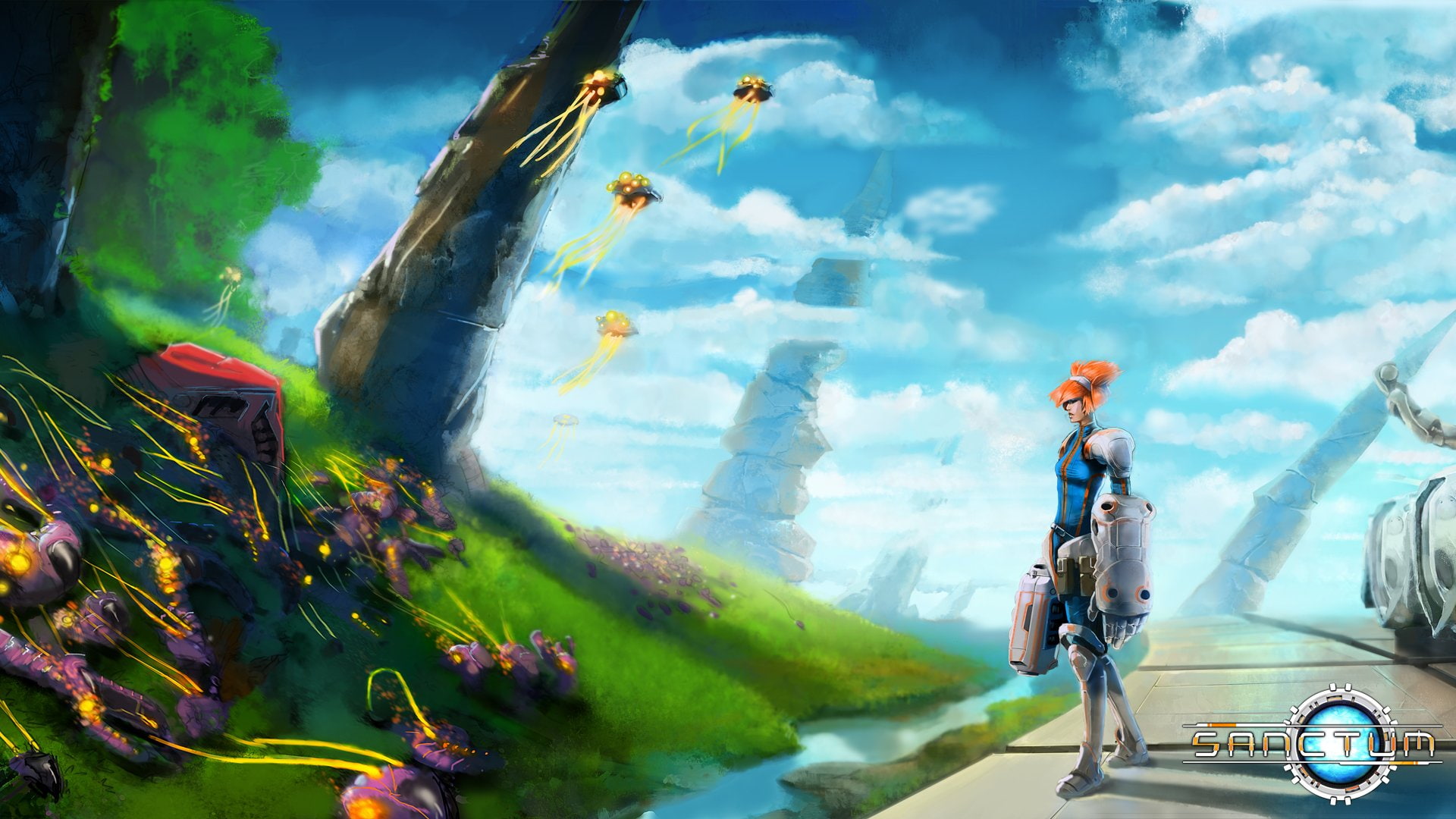 shooter, sanctum, sci fi, online, game, rpg, card, 1080P, HD Wallpaper
