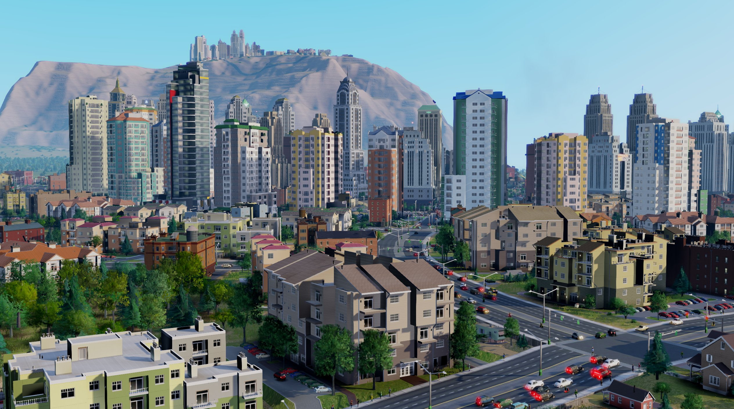 1080P, city, building, simulation, simcity, construction, HD Wallpaper
