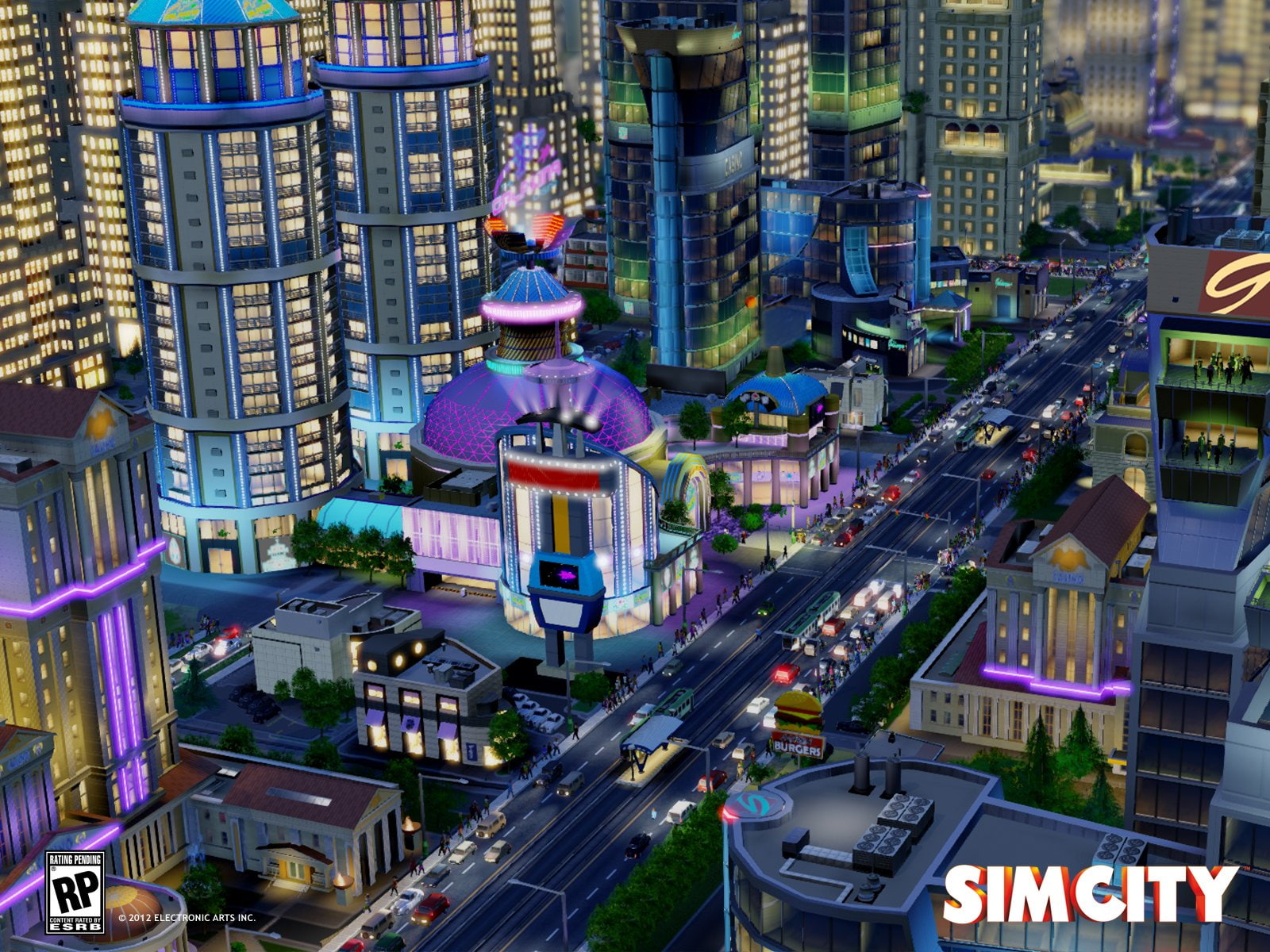 simulation, building, 720P, simcity, construction, city, HD Wallpaper