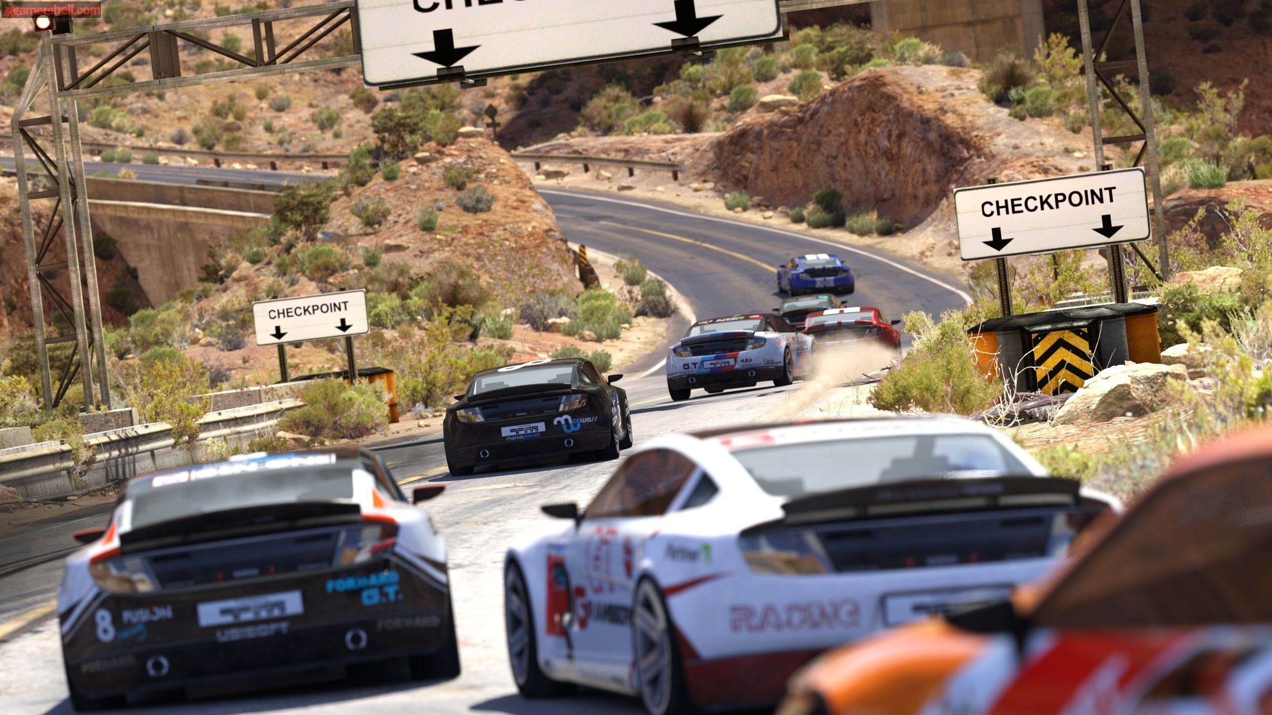 roads, games, trackmania, cars, canyon, video, 2K, HD Wallpaper