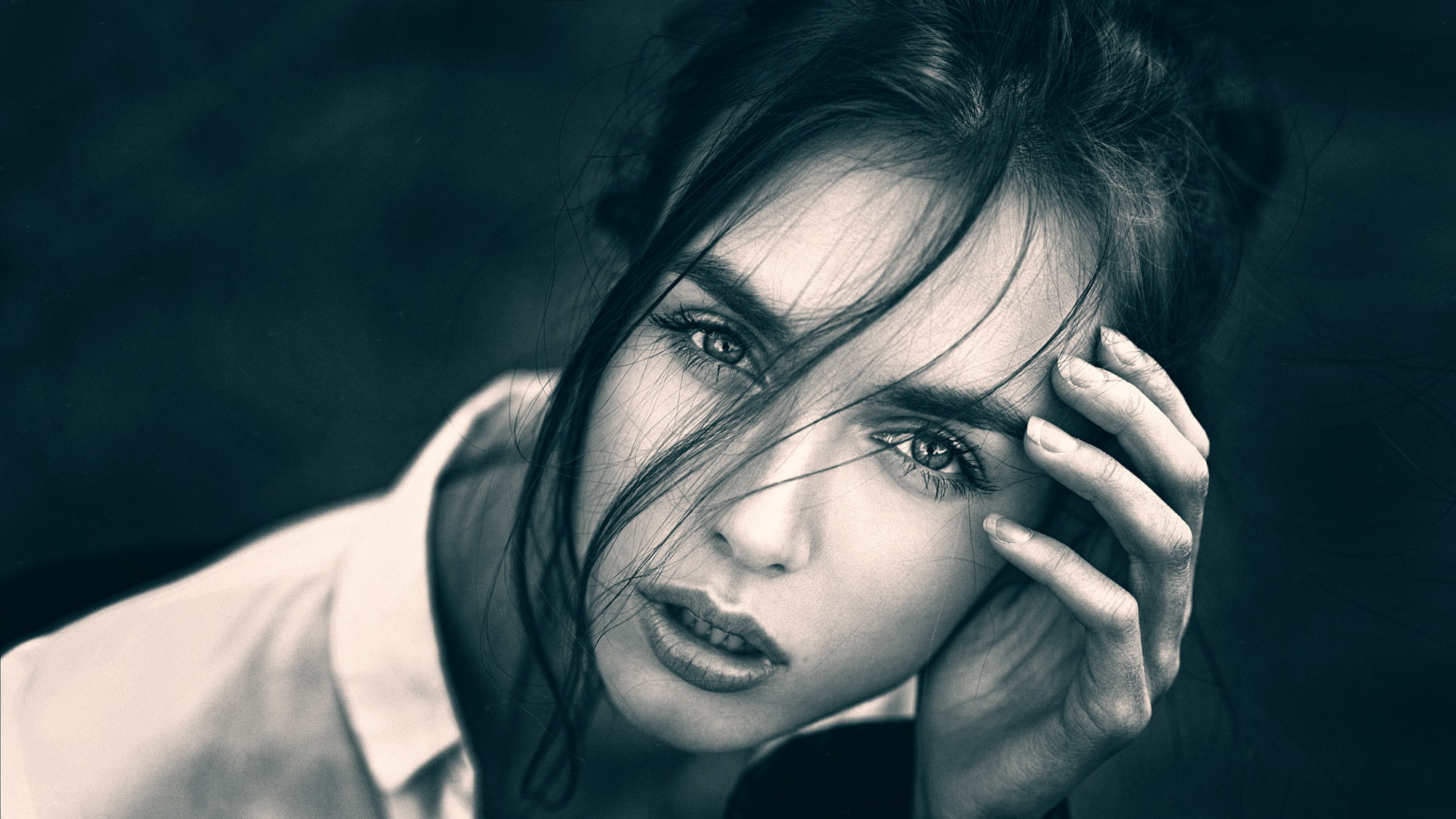 George Chernyadev, portrait, Vika, 1080P, HD Wallpaper