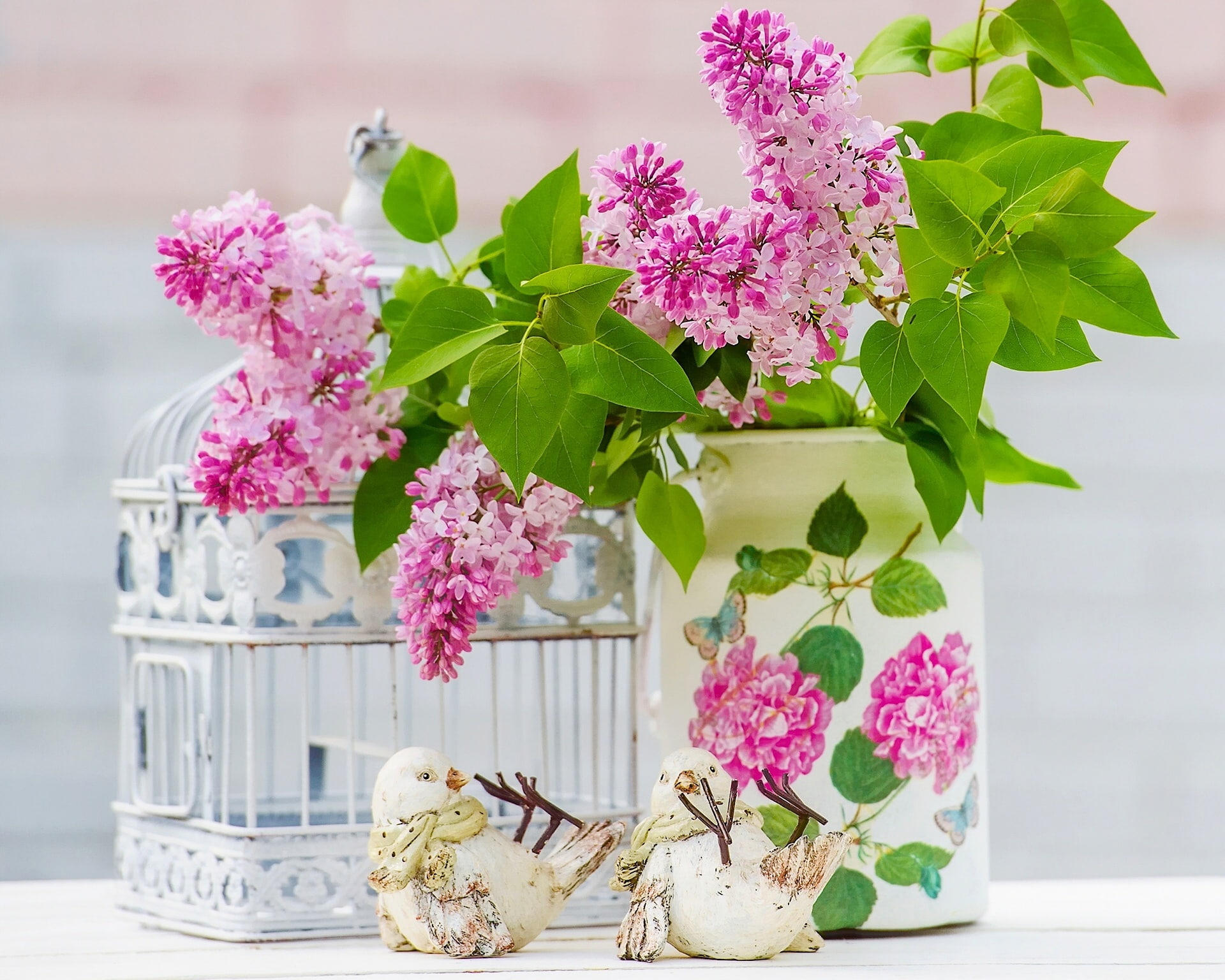 purple, petal, lilac, leaf, beauty in nature, flowering plant, Flowers, flower arrangement, day, softness, plant part, bunch of flowers, table, no people, HD Wallpaper