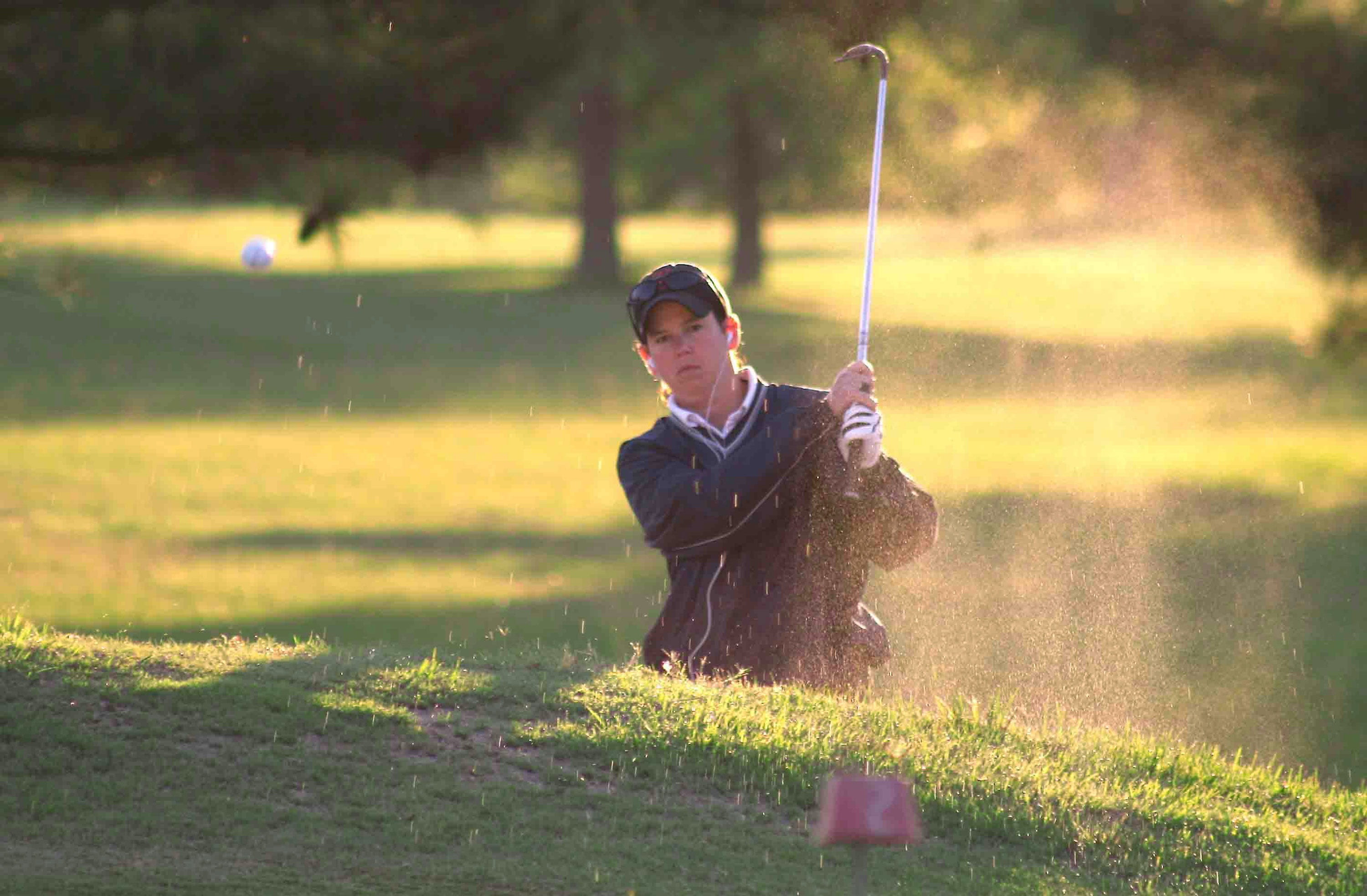 man, green, adult, one person, grass, archery, hole, recreation, 2K, club, nature, leisure activity, course, playing, day, play, hit, motion, golfing, HD Wallpaper