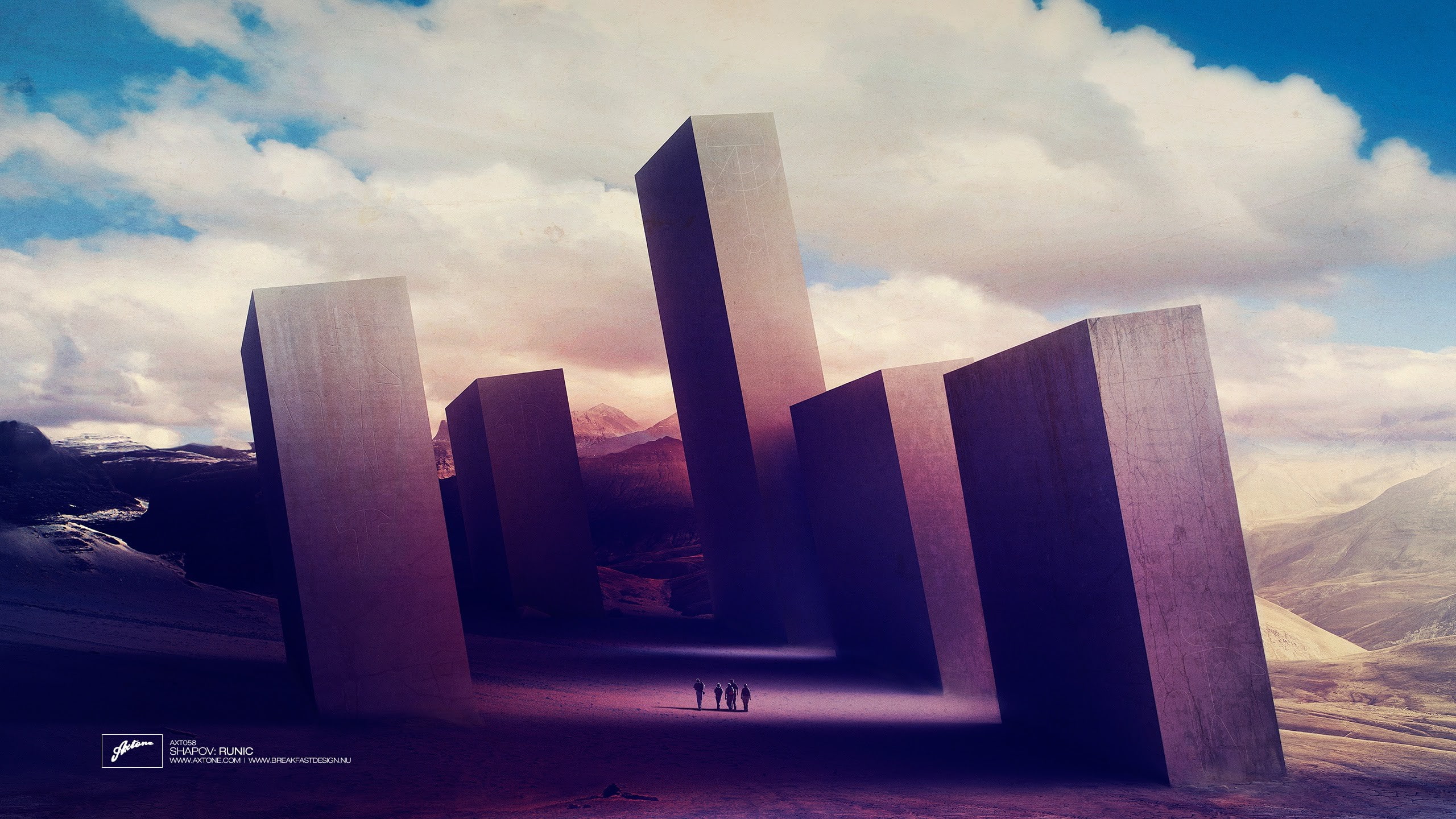album covers, 2K, Axtone, HD Wallpaper