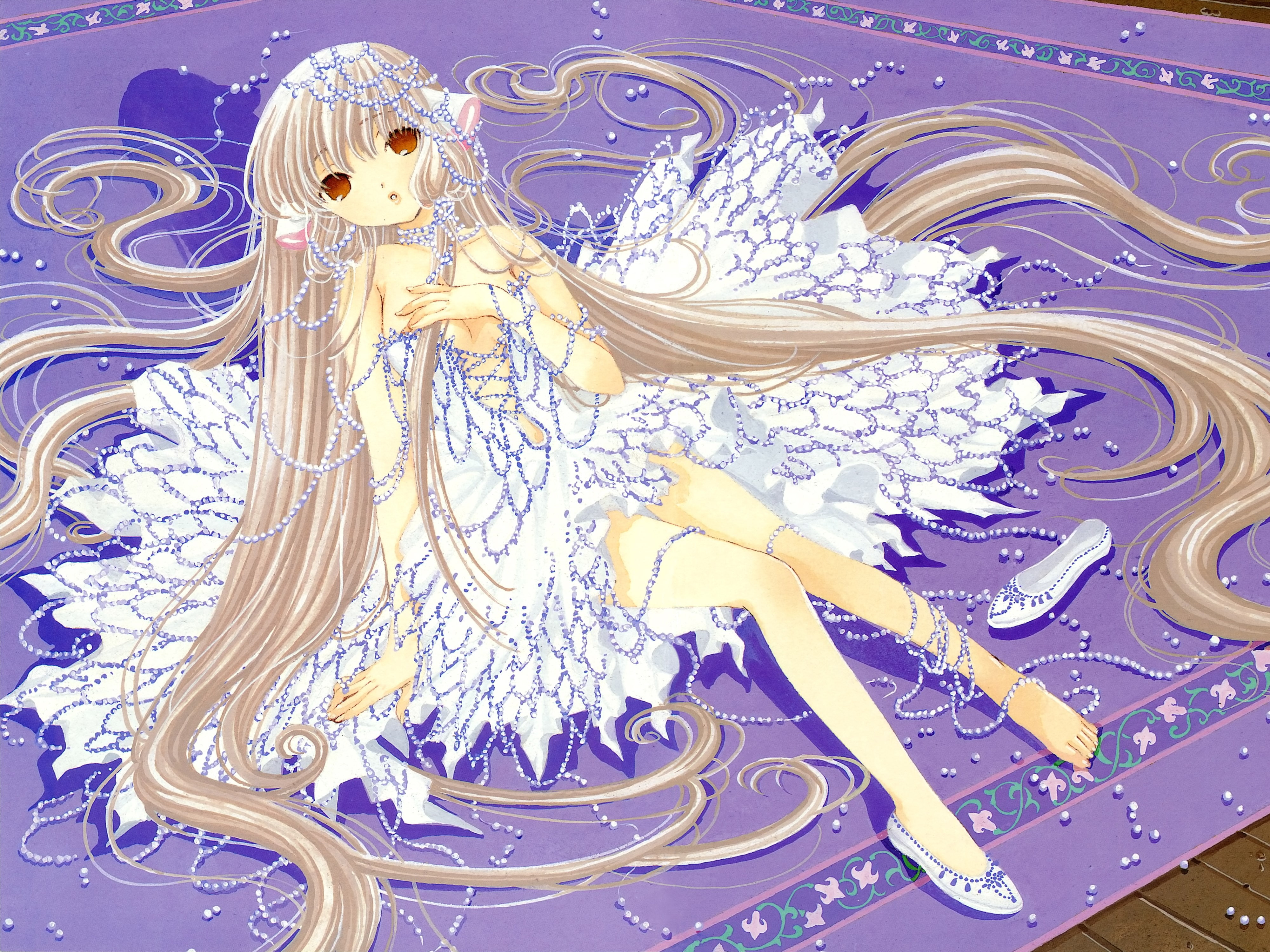 studio shot, chobits, animal themes, light - natural phenomenon, white color, close-up, abstract, animal representation, representation, purple, creativity, HD Wallpaper