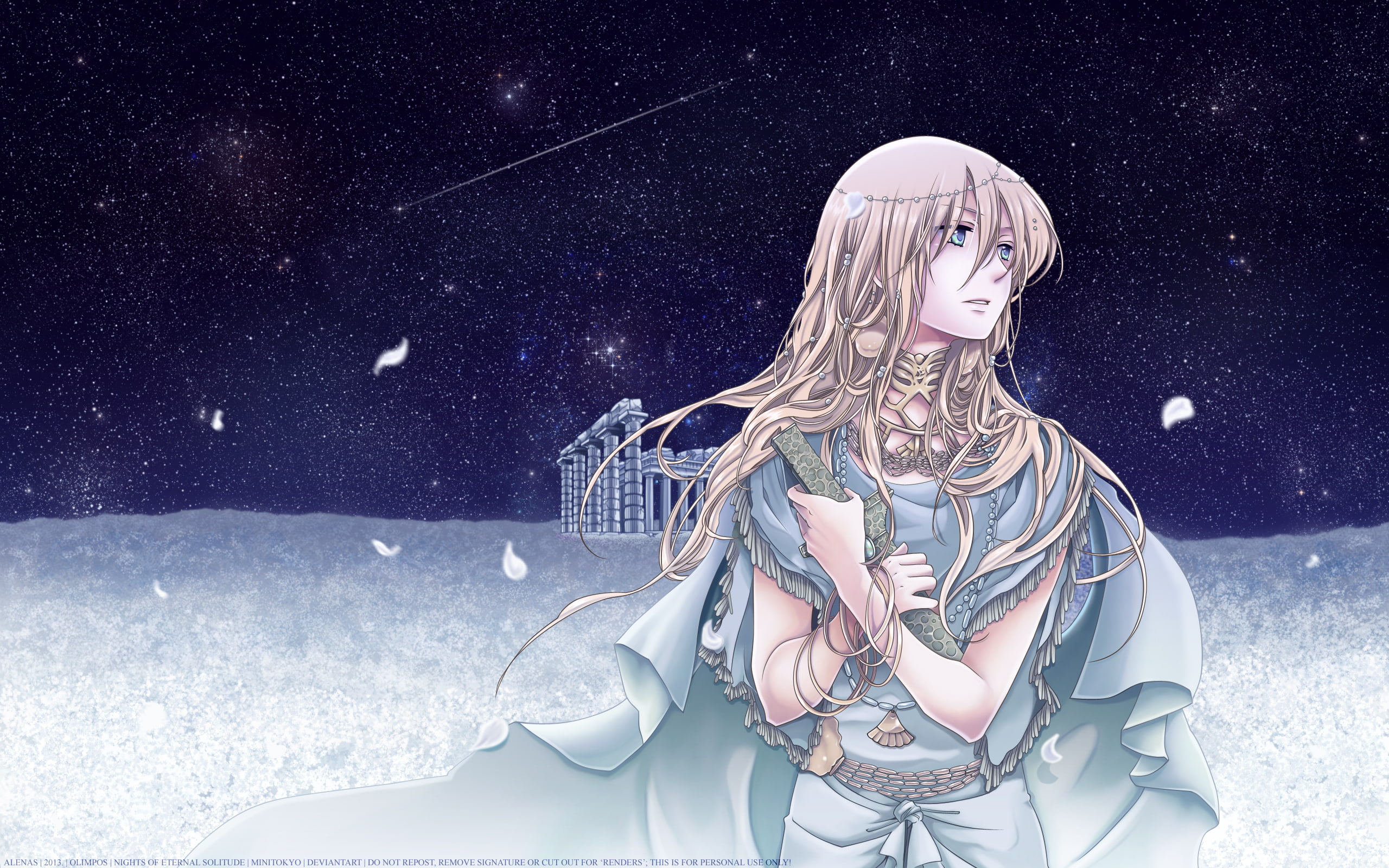 Anime, Olimpos, Ganymede (Olimpos), 2K, HD Wallpaper