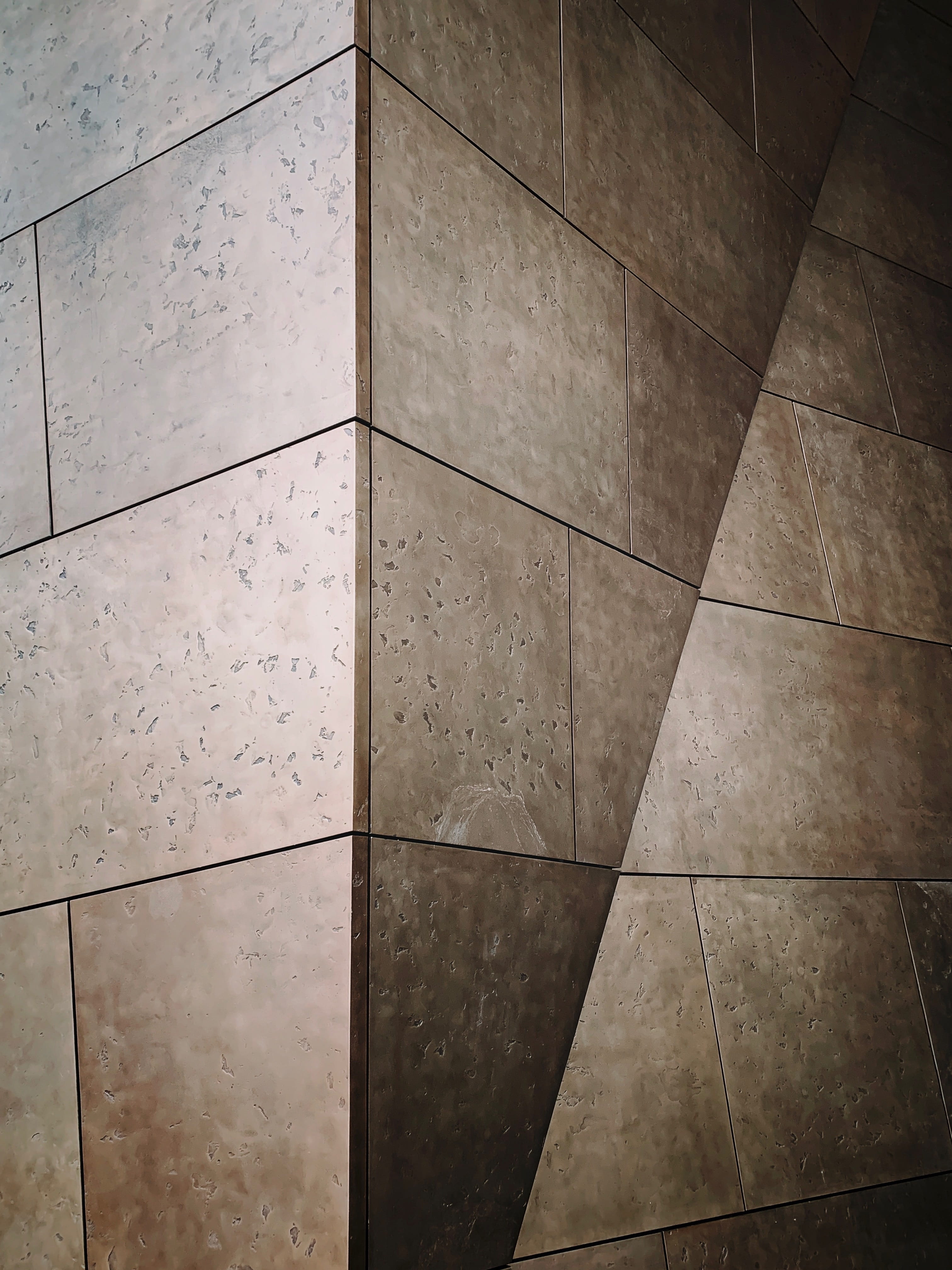 town, flooring, indoors, symbol, office building, building, pillar, wall, column, city, no people, high angle view, textured effect, geometric shape, tiled floor, Phone HD Wallpaper
