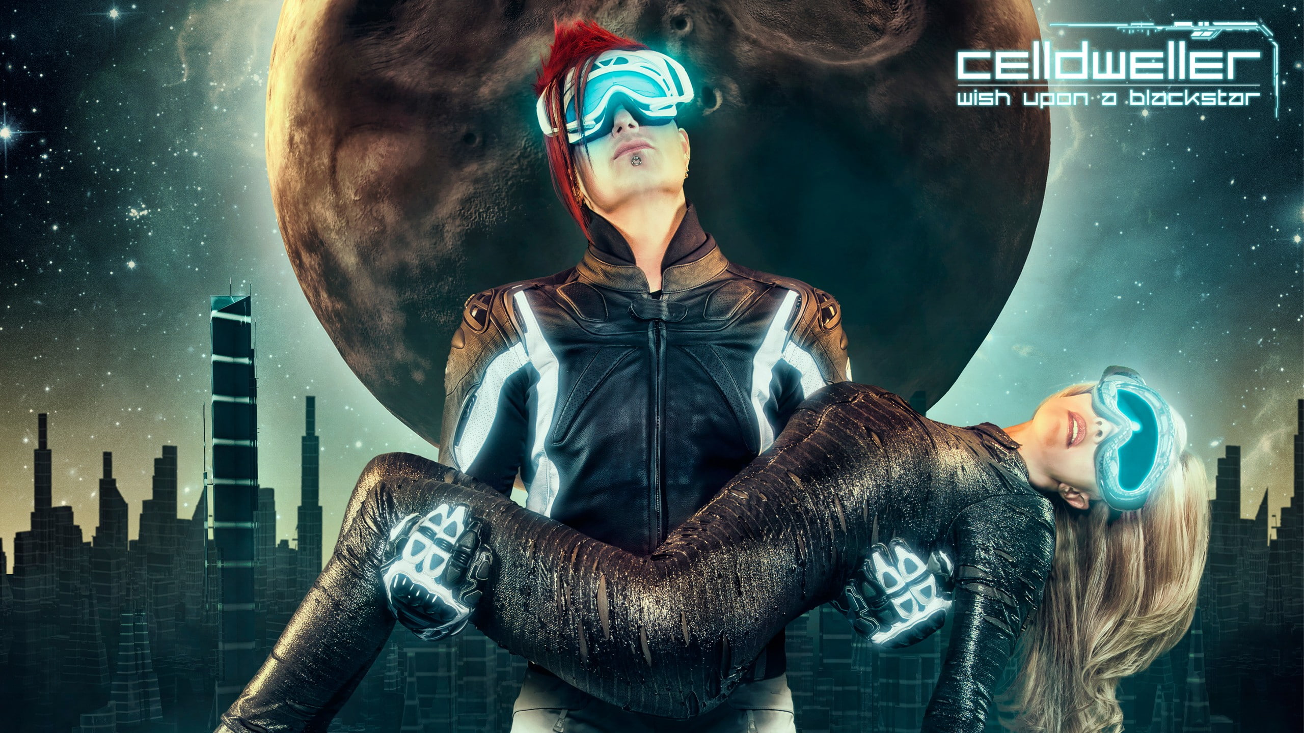 Moon, Celldweller, 2K, Music, HD Wallpaper