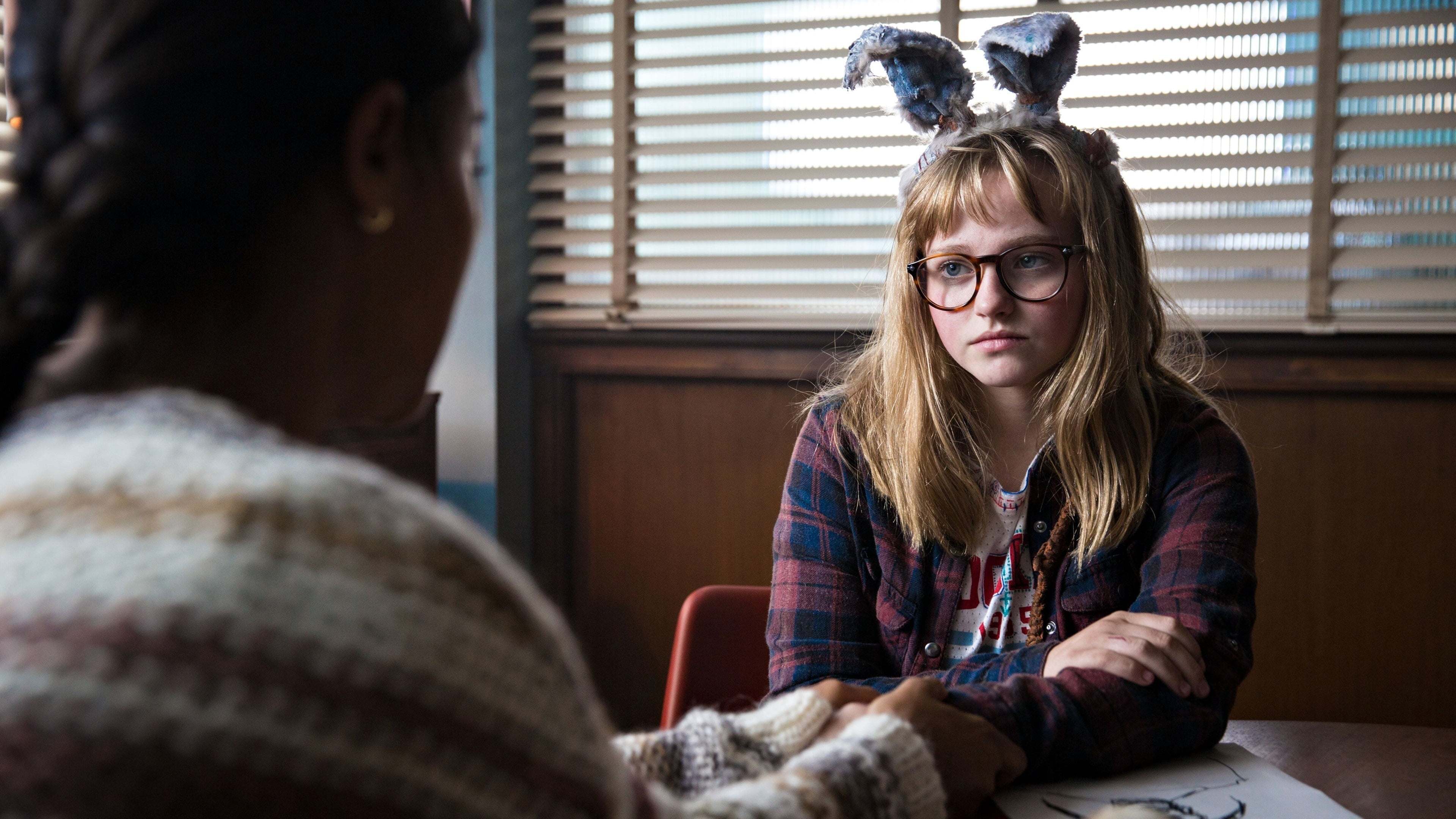 Girl, Hare Ears, Blondie, 2017, Zoe Saldana, Barbara Thorson, I Kill Giants, Mrs. Mollé, 4K, Madison Wolfe, HD Wallpaper