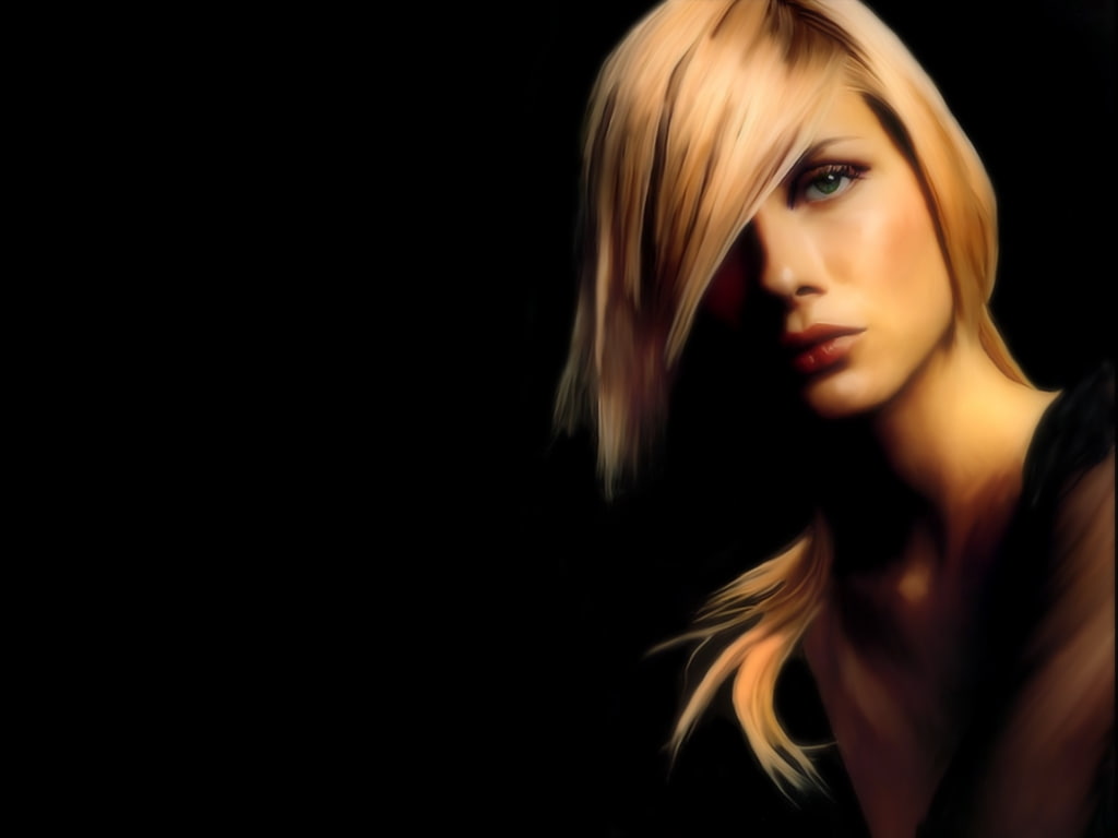 model, girl, models, art, people, 480P, model fragile eyes beauty color black gi, hd, beauty, dark, color, eyes, female, blondie, black, light, fragile, HD Wallpaper