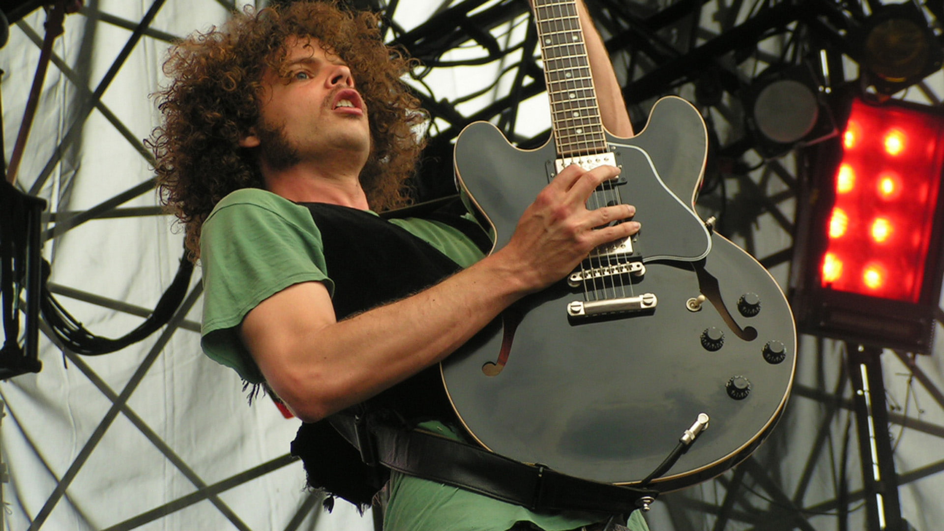 neo psychedelia, stoner, blues, hard, heavy, concert, wolfmother, rock, guitar, metal, 1080P, HD Wallpaper