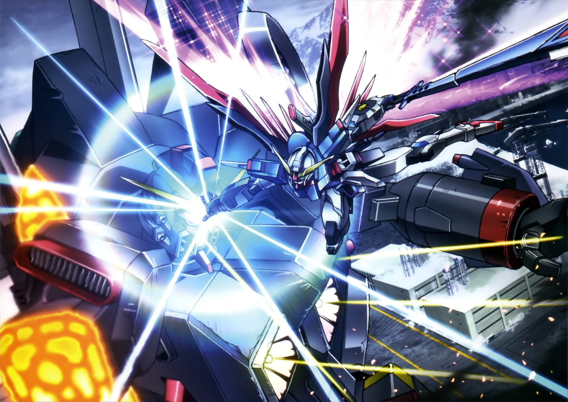 Mobile Suit Gundam Seed Destiny, 1080P, Anime, HD Wallpaper