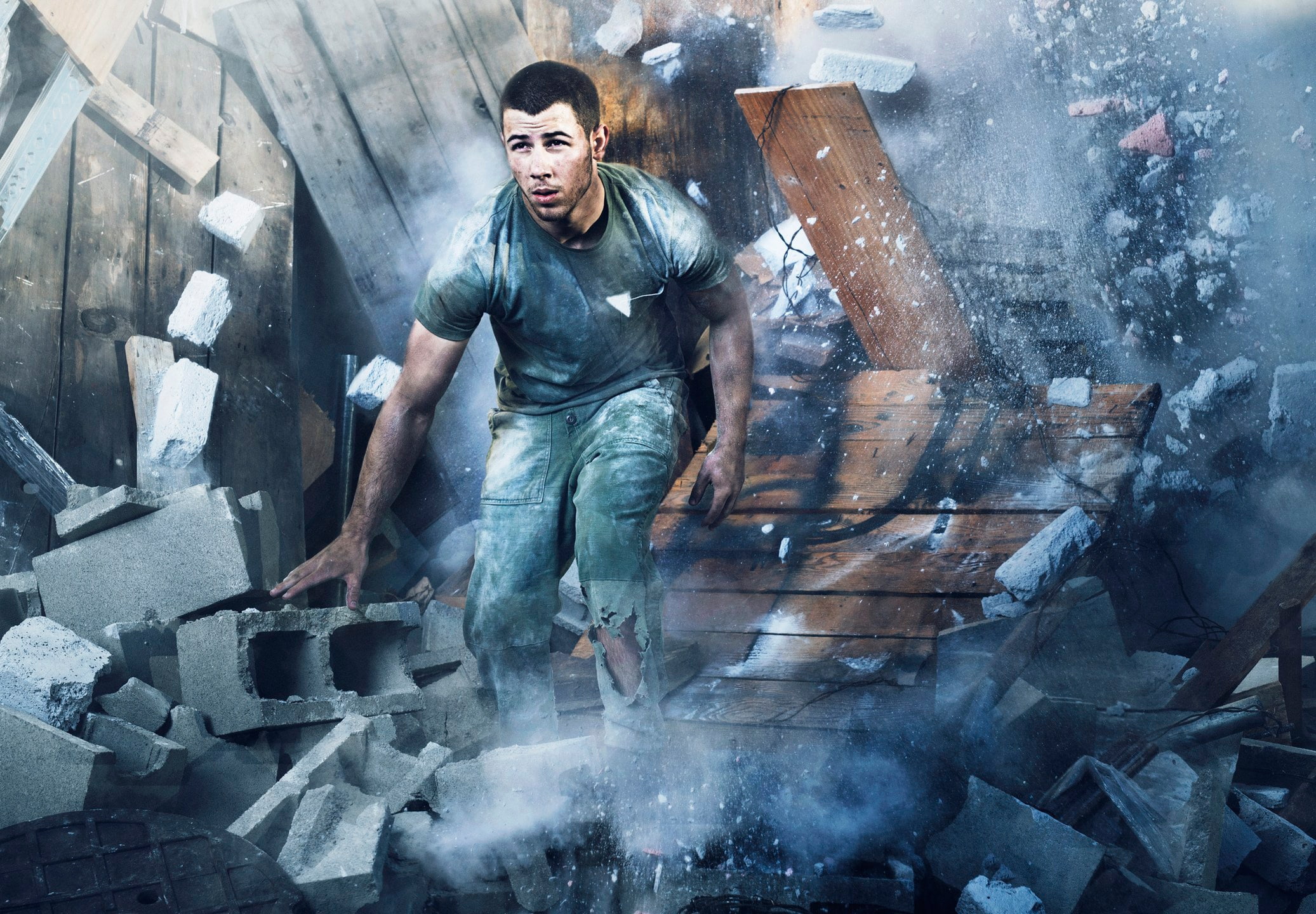 the ruins, Gavin Bond, disaster, Board, 1080P, Complex, bricks, Nick Jonas, HD Wallpaper
