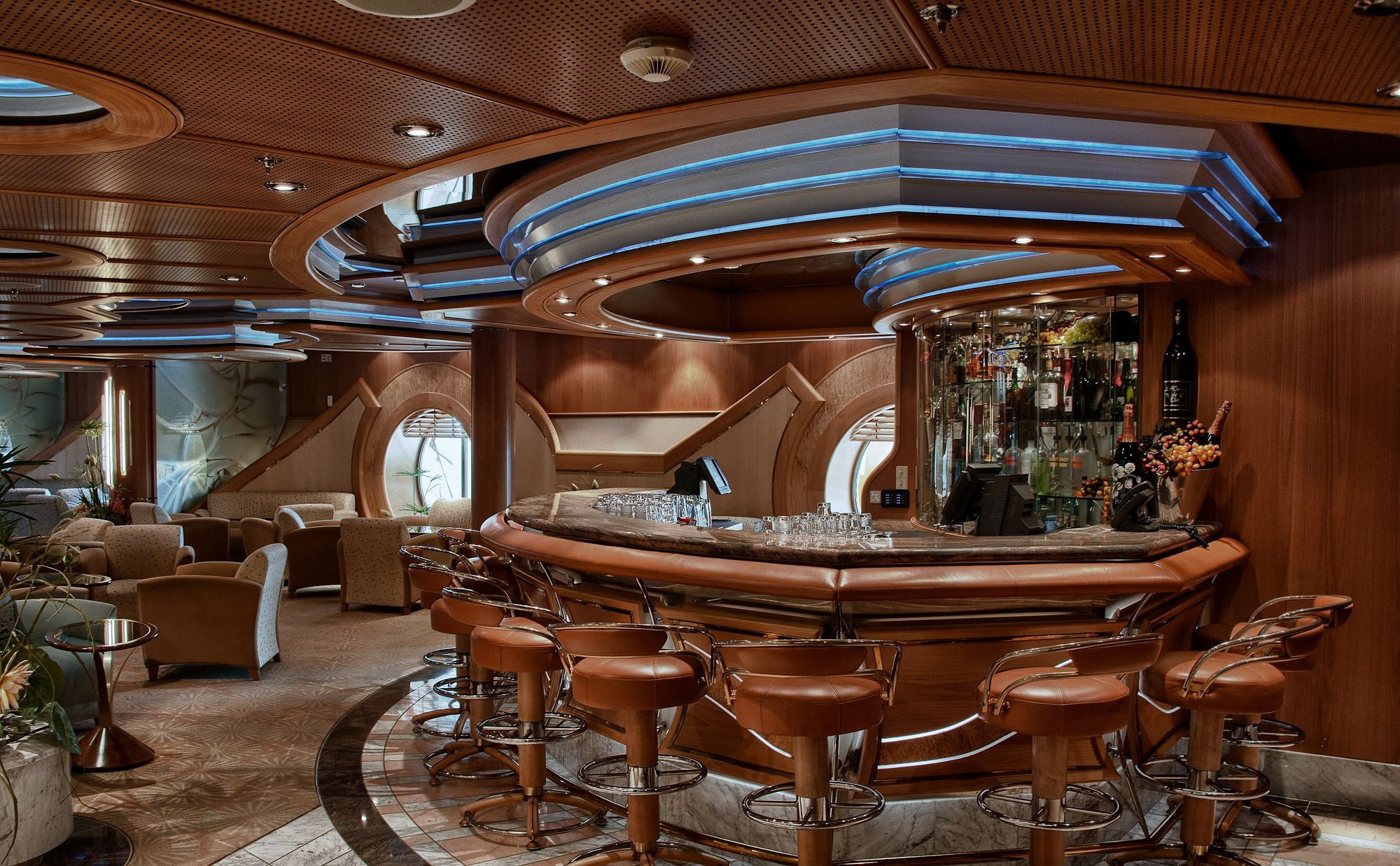 tables., 1080P, cafe, interior, design, drinks, desigen, bar, chairs, restaurant, HD Wallpaper