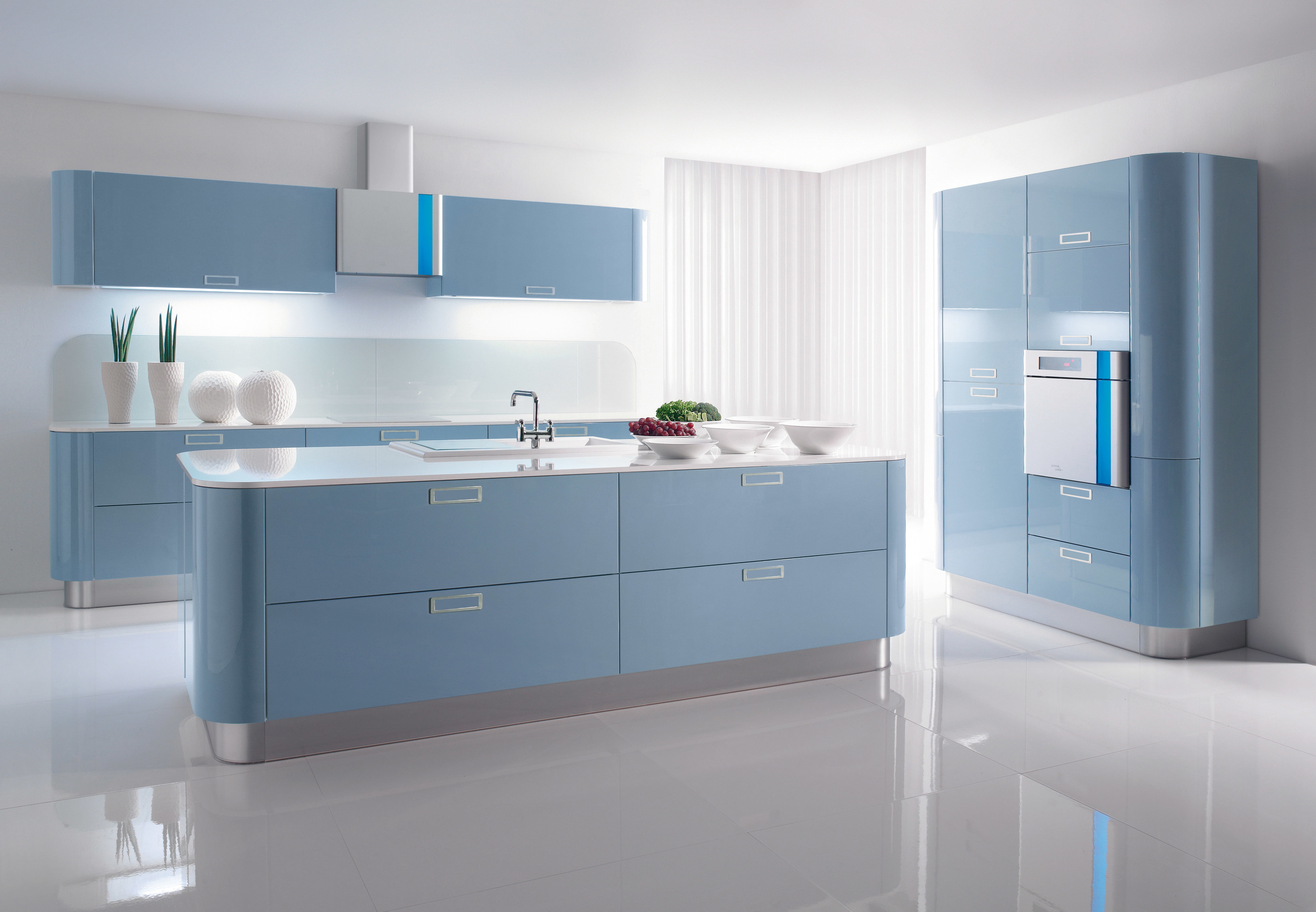 furniture, oven, residential Building, flooring, interior, no People, elegance, lifestyles, cabinet, home, domestic Room, 5K, blue, technique., inside Of, HD Wallpaper