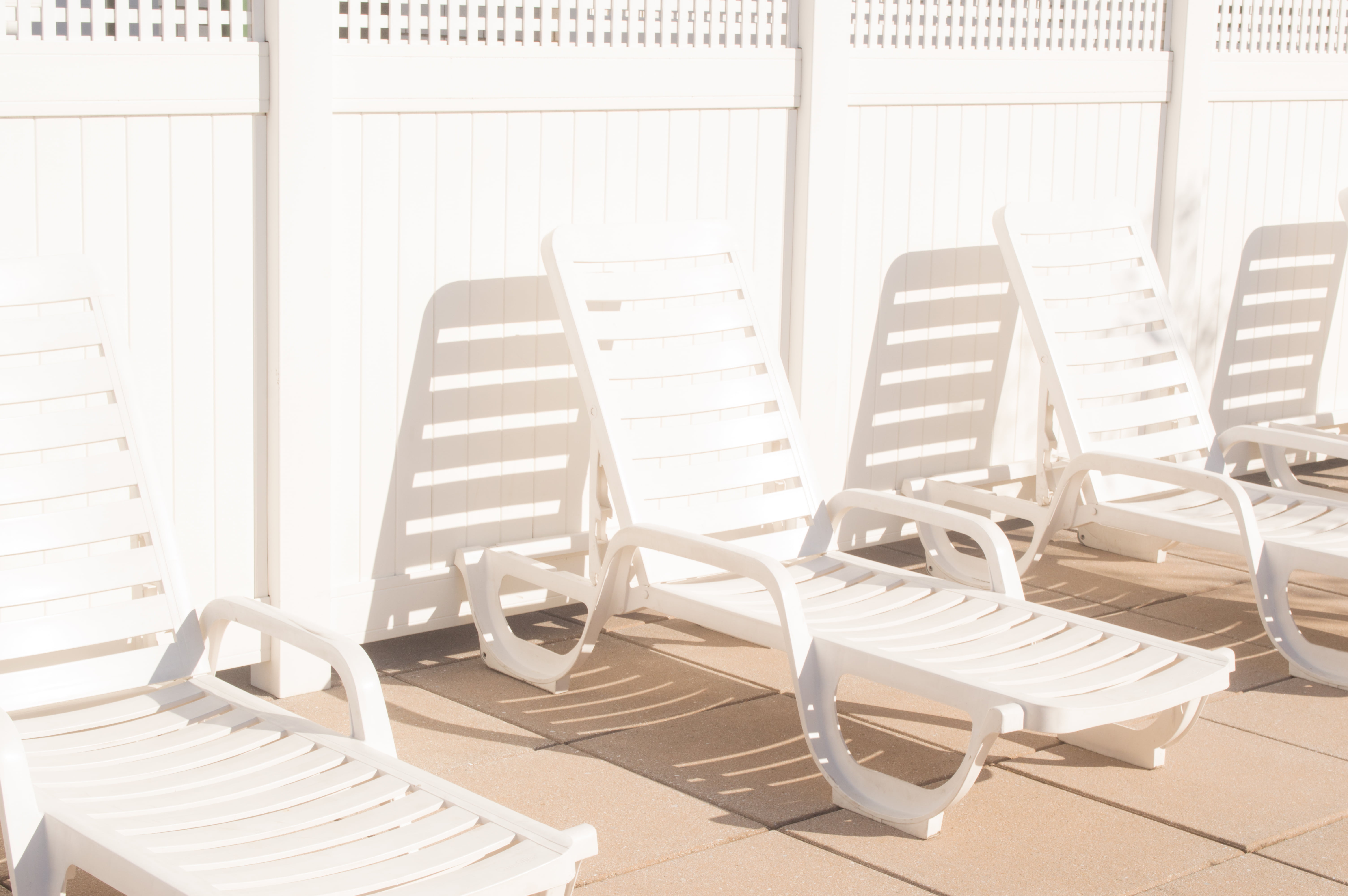 still life, relaxation, 5K, flooring, shadow, day, group of objects, chair, empty, chill, chairs, arrangement, seat, chaise, no People, in a row, white, HD Wallpaper