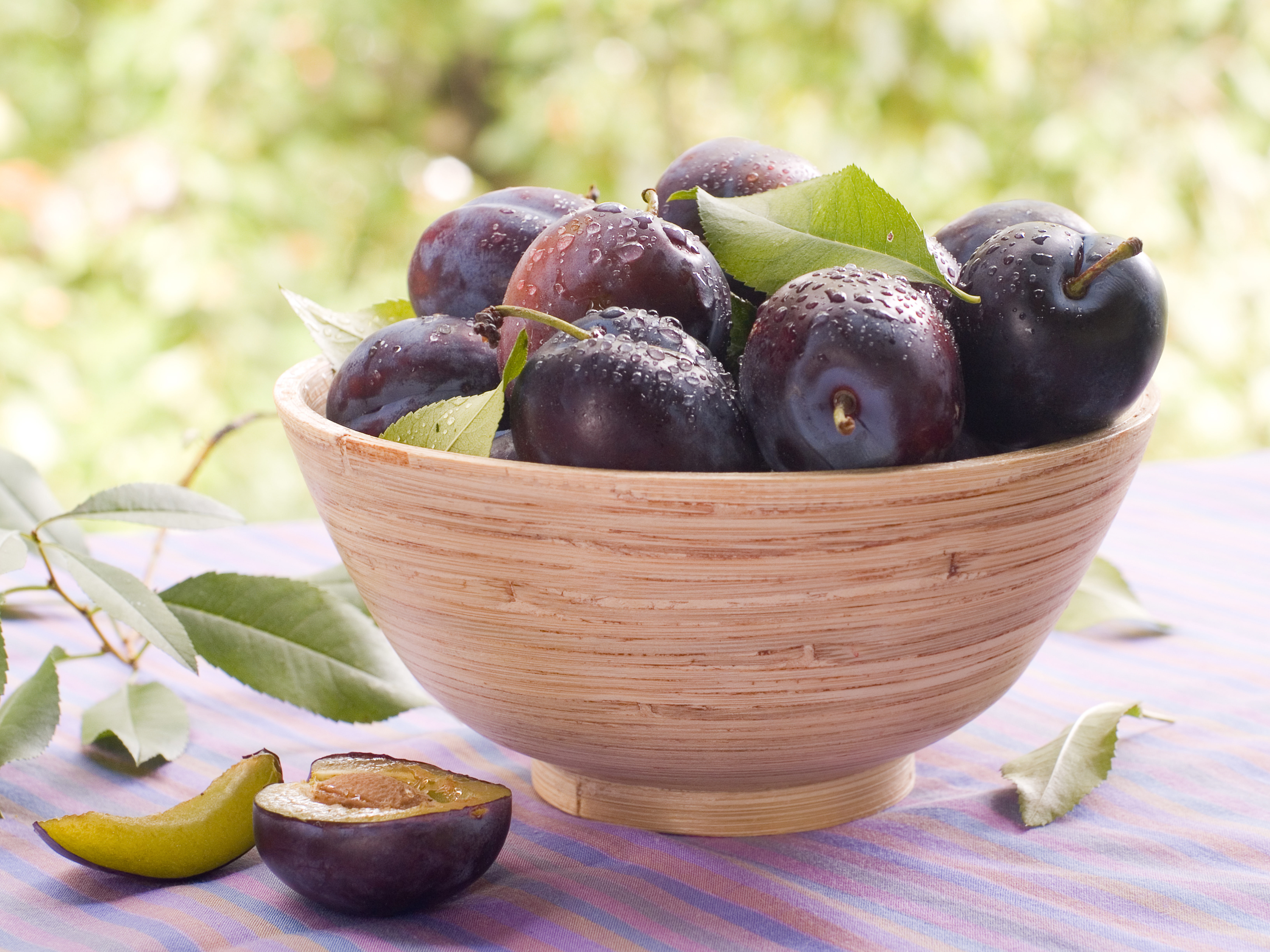 5K, prunes, fruit, plum, HD Wallpaper