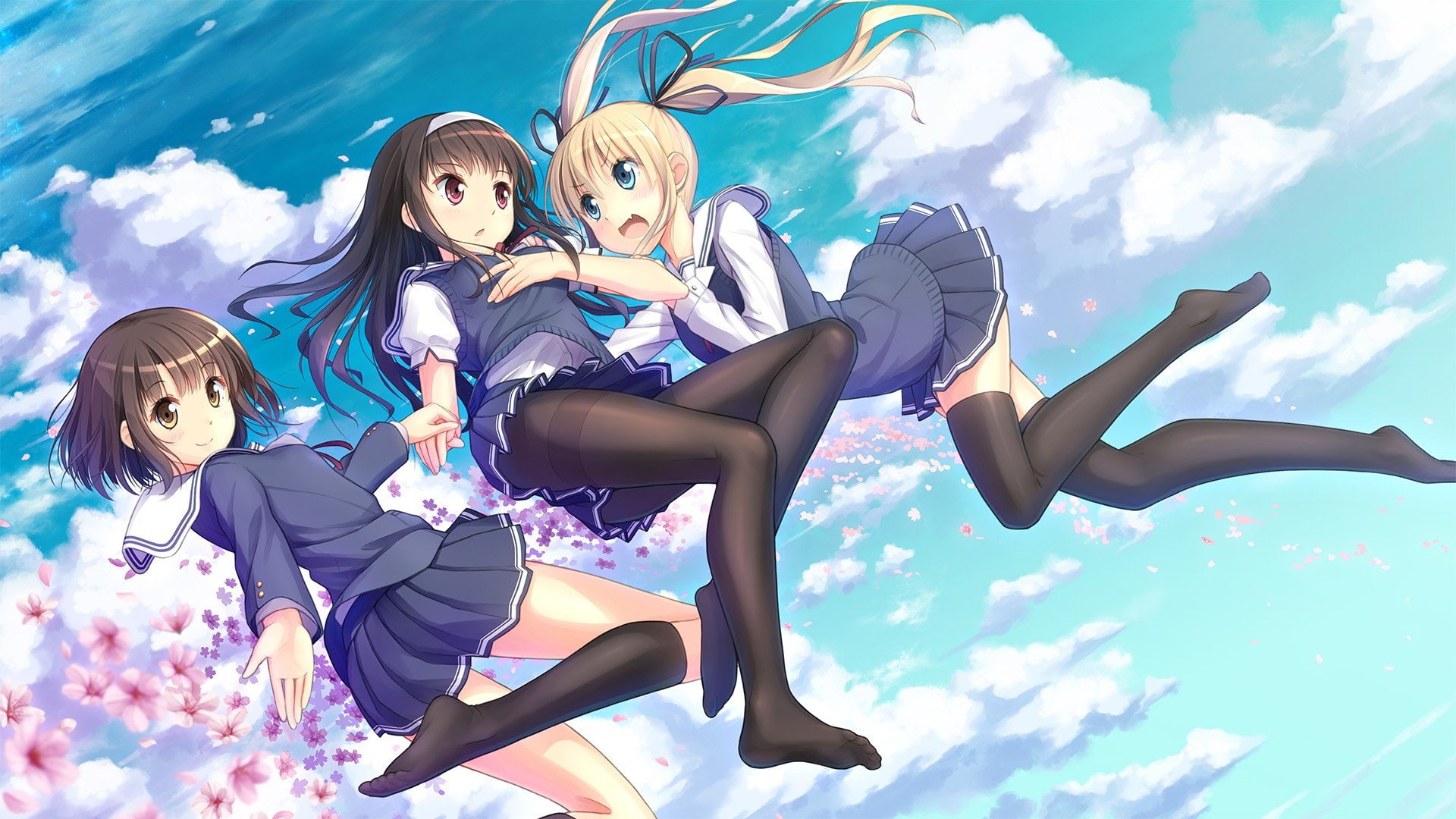1080P, Kasumigaoka Utaha, Sawamura Eriri Spencer, Kato Megumi, Saenai Heroine No Sodatekata, HD Wallpaper