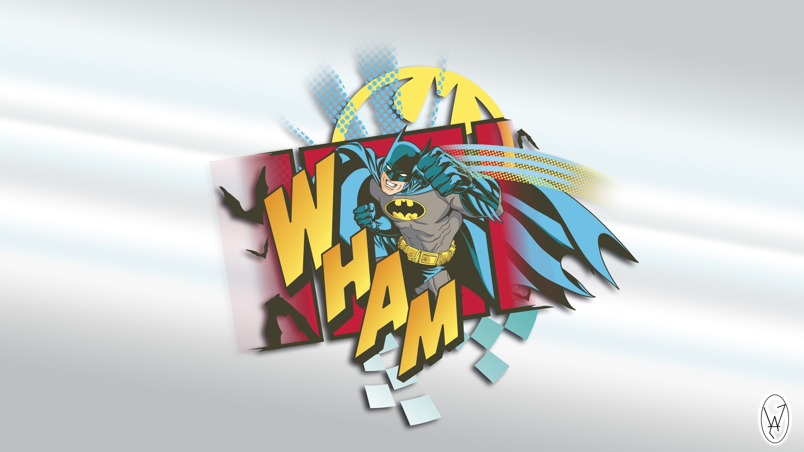 art and craft, Batman, representation, close-up, multi colored, western script, pattern, illustration, no people, success, text, single object, 2K, symbol, HD Wallpaper