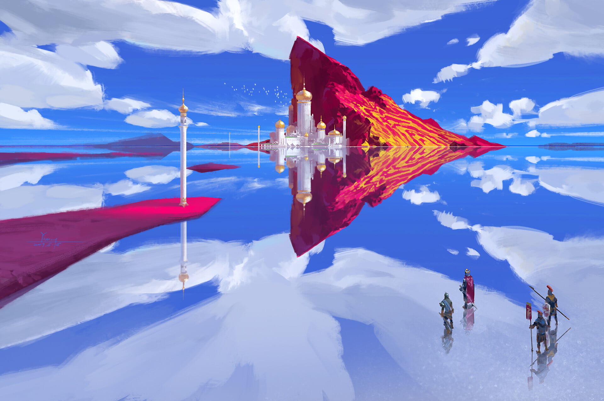 digital art, Yiming Nie, fantasy art, 1080P, HD Wallpaper