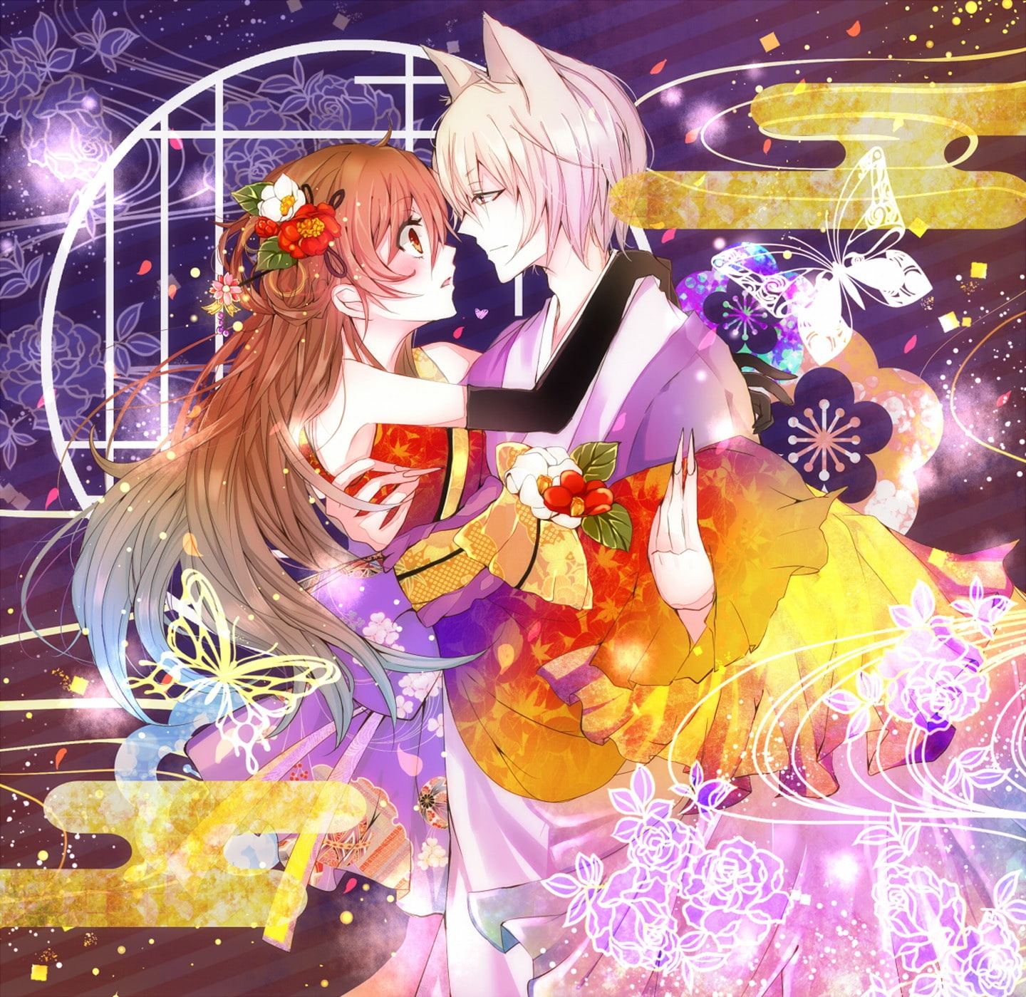 couple, guy, 720P, love, anime, series, girl, kamisama, HD Wallpaper