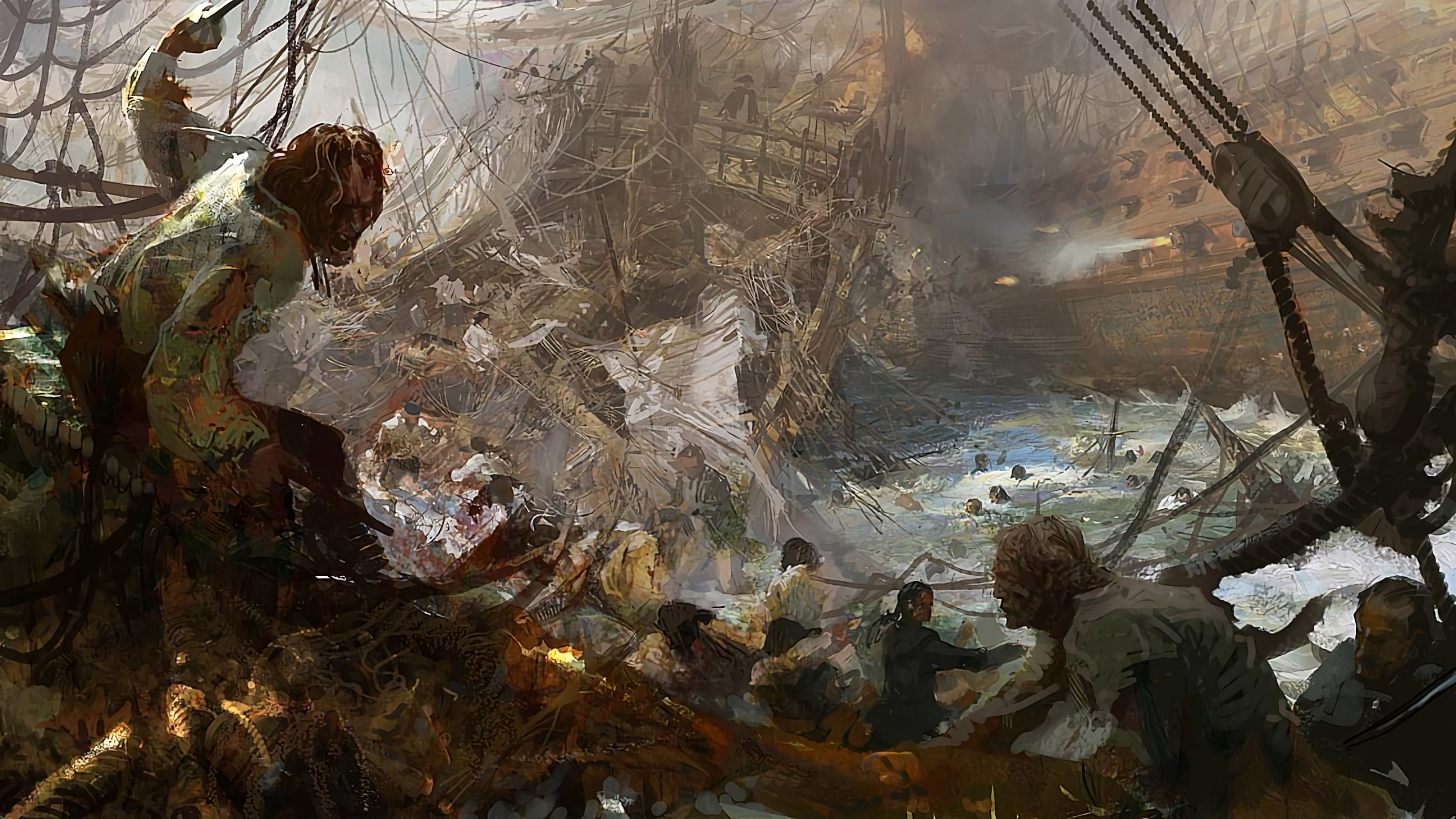 sea, tree, outdoors, real people, winter, shipwreck, men, plant, high angle view, battle, vertebrate, water, people, day, reflection, lake, 1080P, nature, HD Wallpaper
