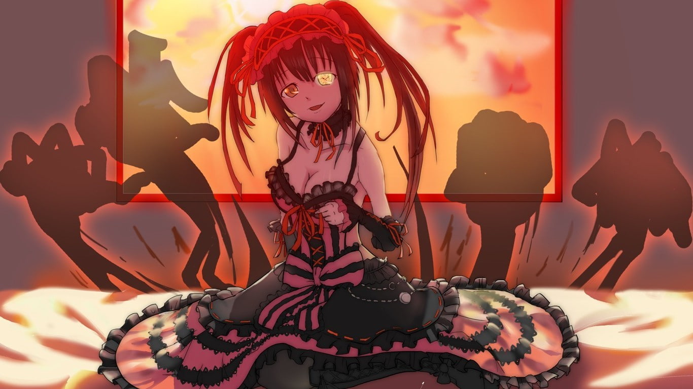 720P, Date A Live, anime girls, Pixiv, HD Wallpaper