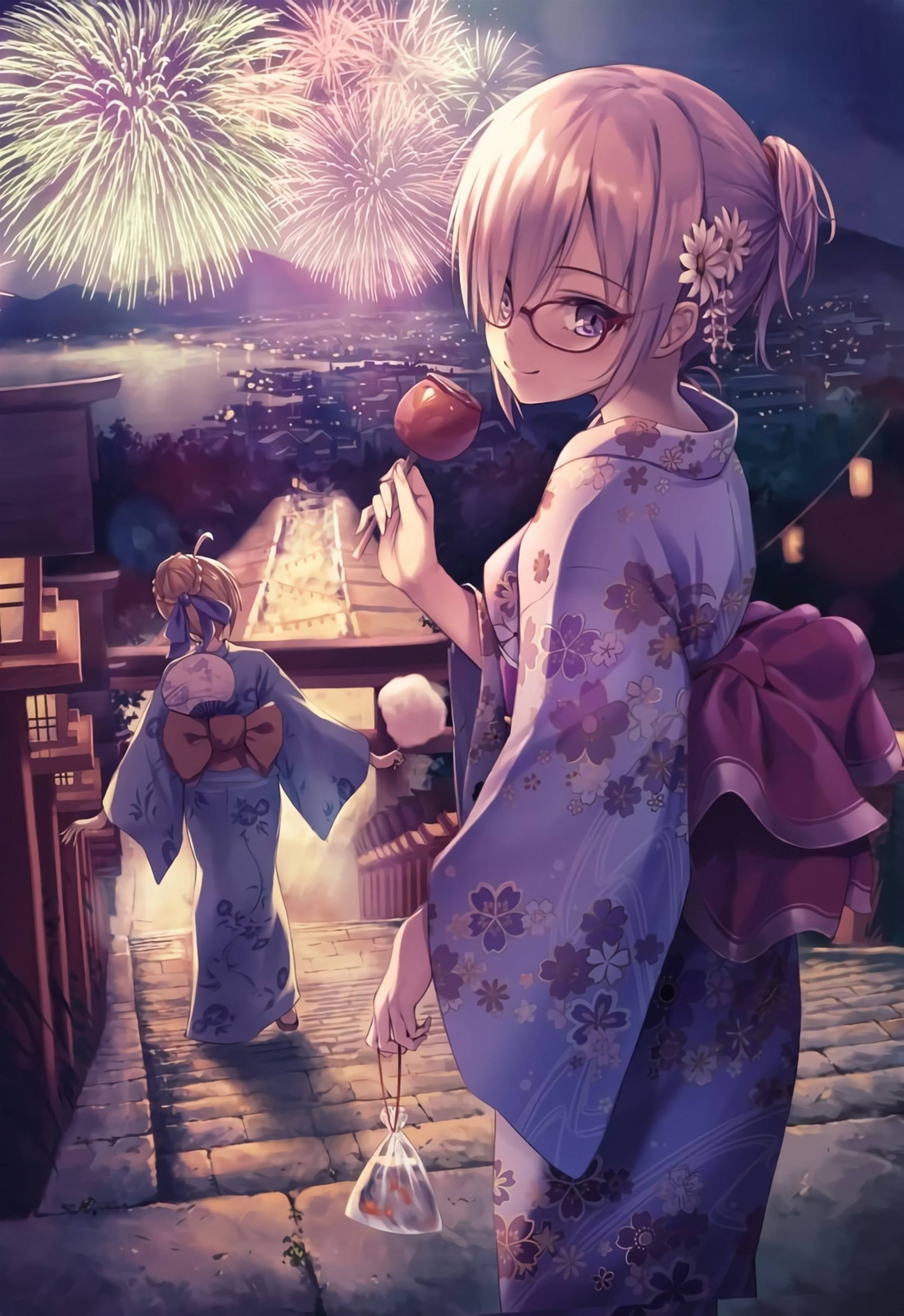Fate Series, Mashu Kyrielight, 2K, Saber, Fate/Grand Order, Phone HD Wallpaper