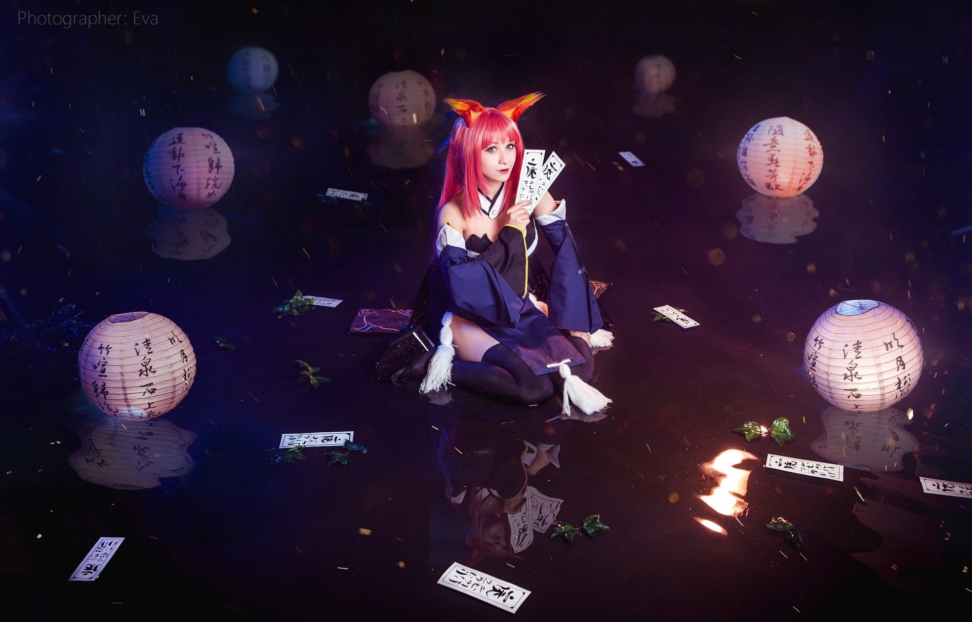 Fate/extra, Cosplay, Tamamo no Mae, Women, 1080P, HD Wallpaper