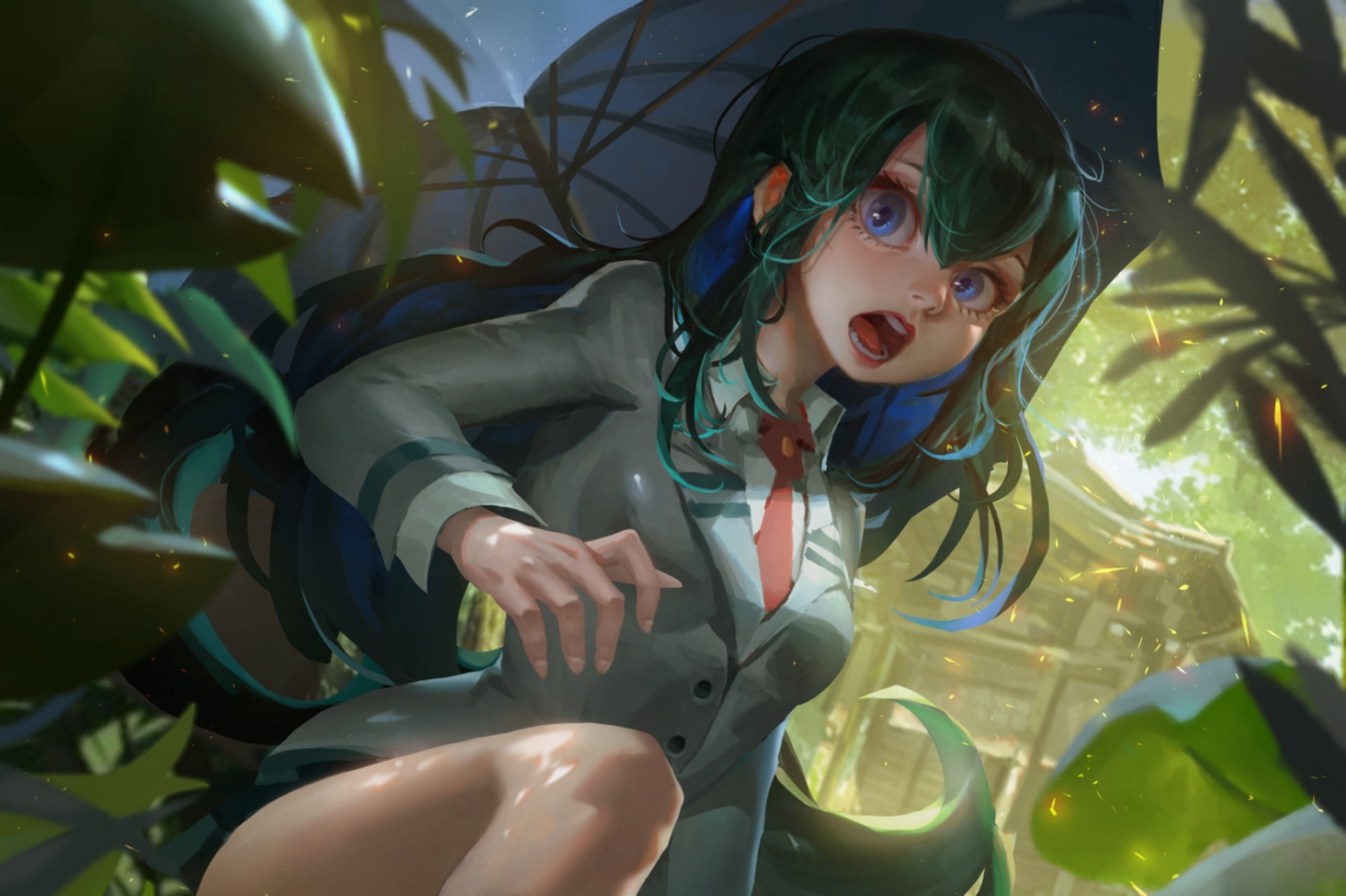 My Hero Academia, Tsuyu Asui, Anime, 1080P, HD Wallpaper