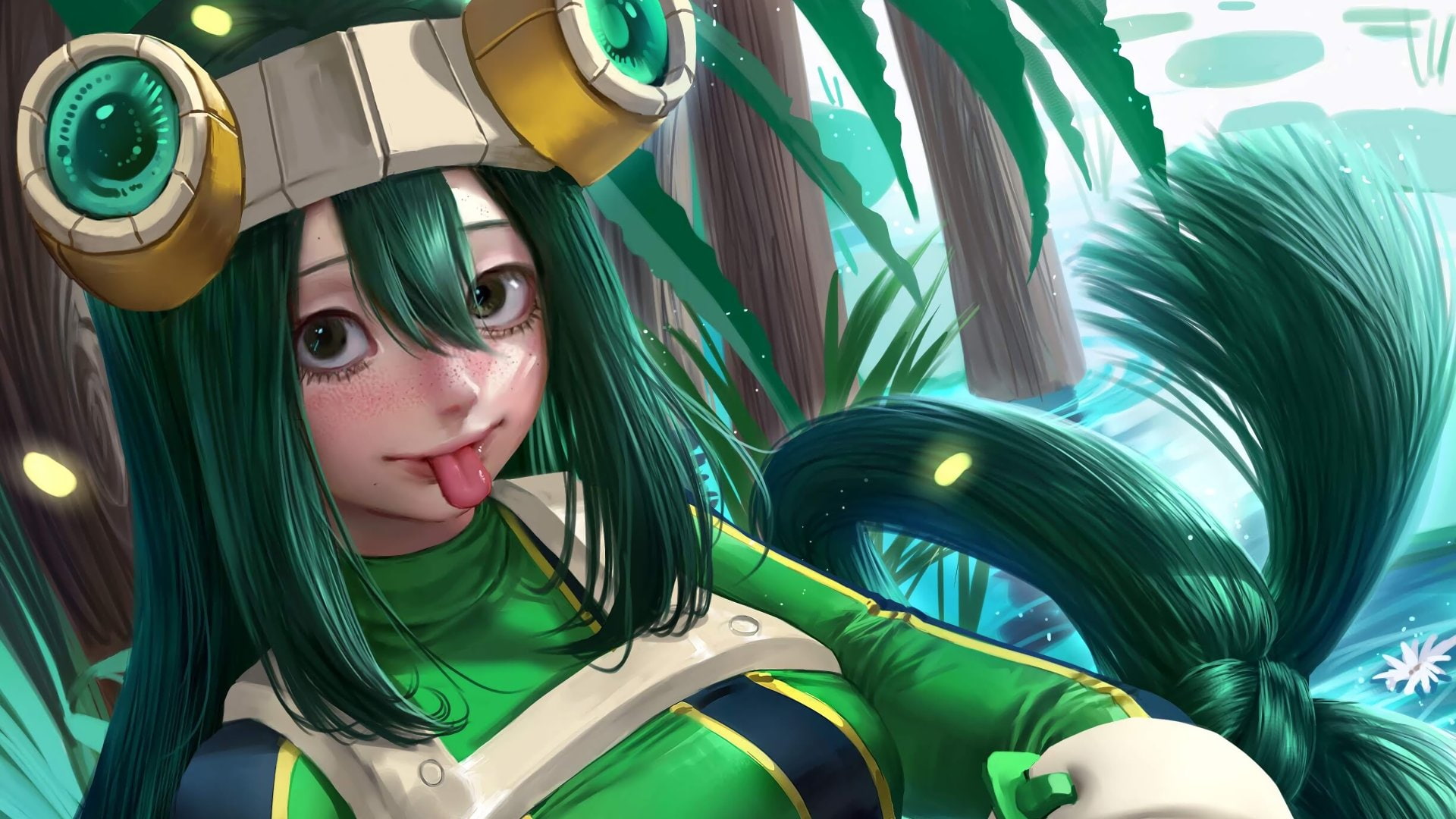 1080P, My Hero Academia, Anime, Tsuyu Asui, HD Wallpaper