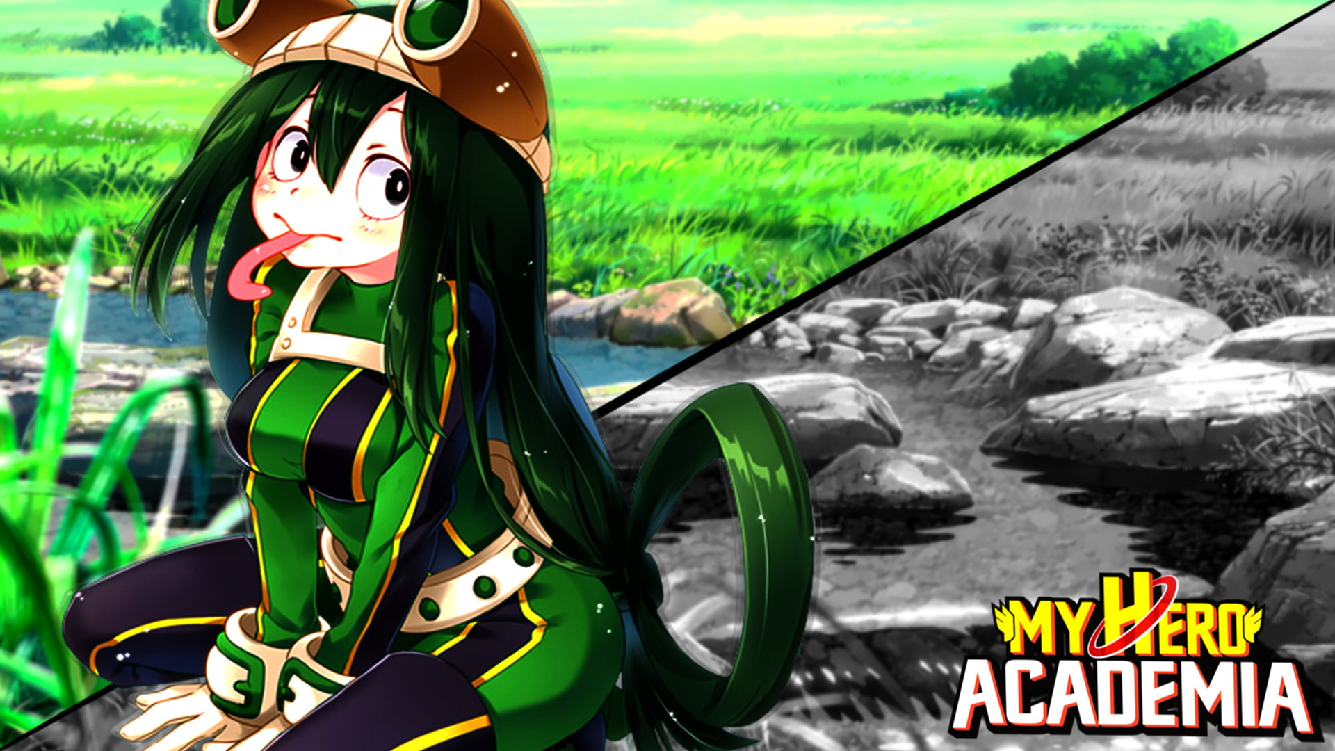 1080P, My Hero Academia, Tsuyu Asui, Anime, HD Wallpaper