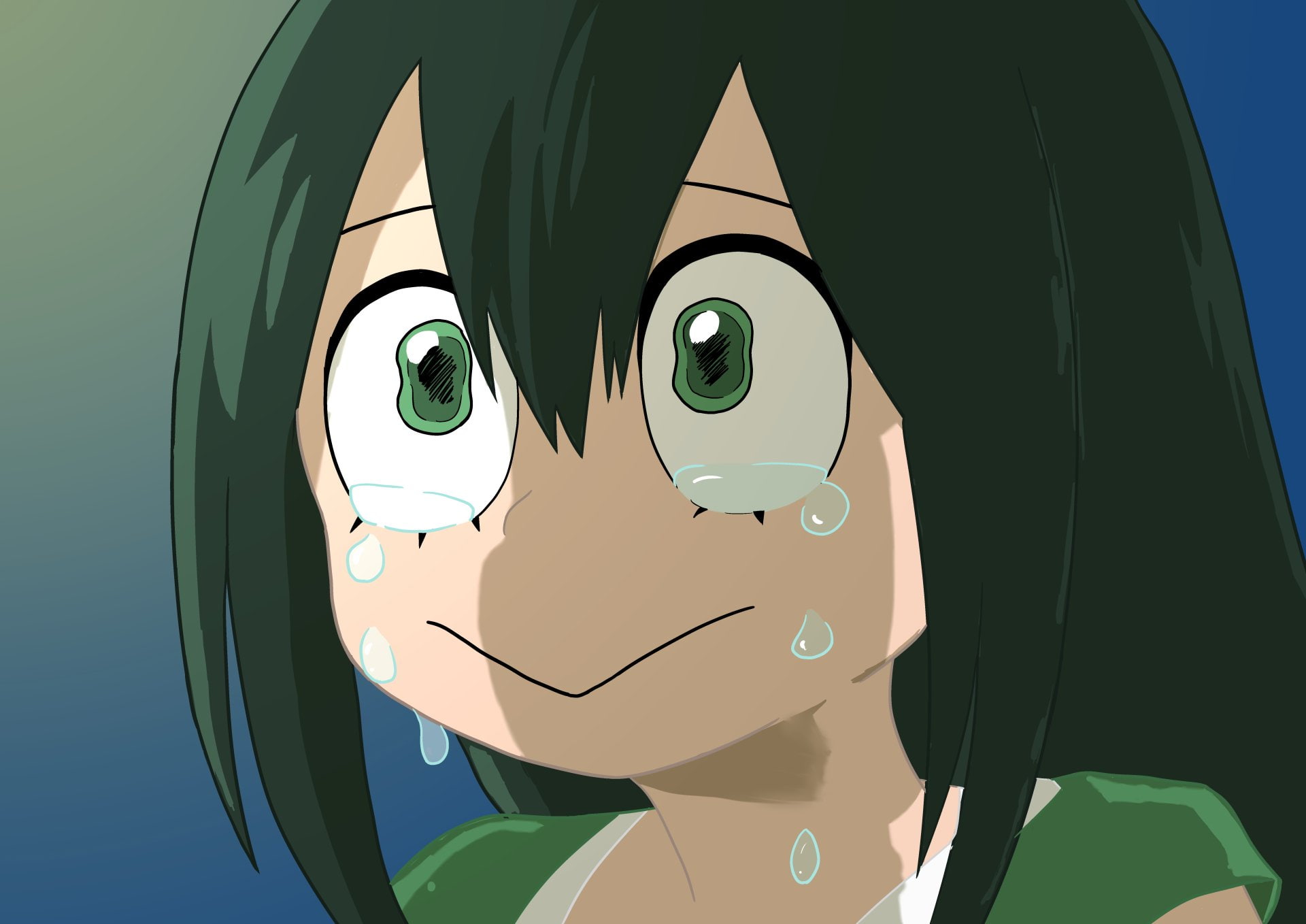 1080P, Tsuyu Asui, My Hero Academia, Anime, HD Wallpaper