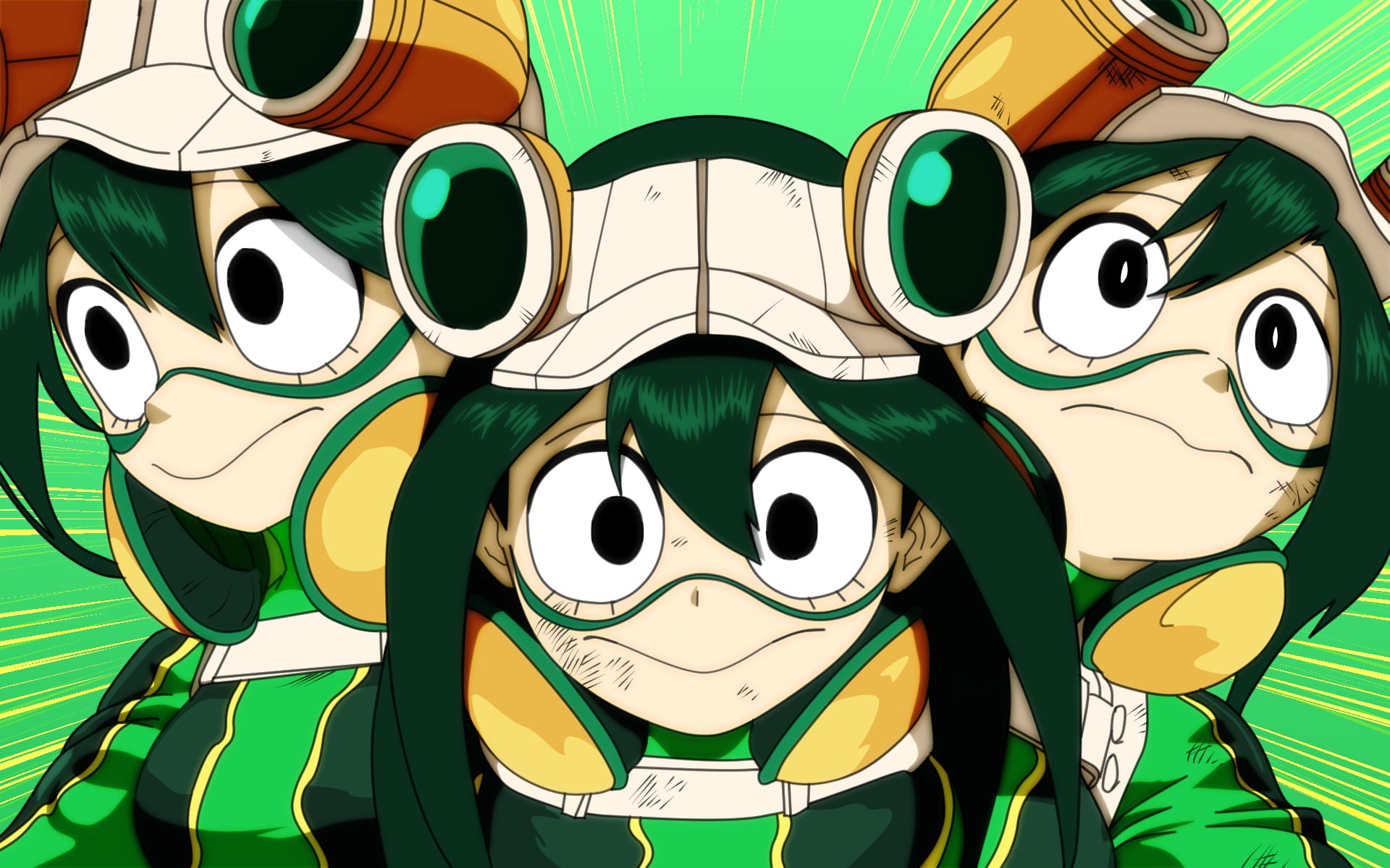 1080P, Anime, Tsuyu Asui, My Hero Academia, HD Wallpaper