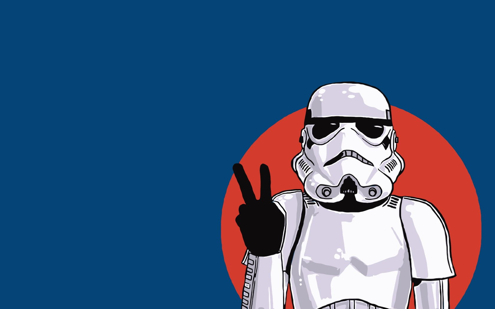 peace, sign, star, stormtroopers, 720P, wars, HD Wallpaper