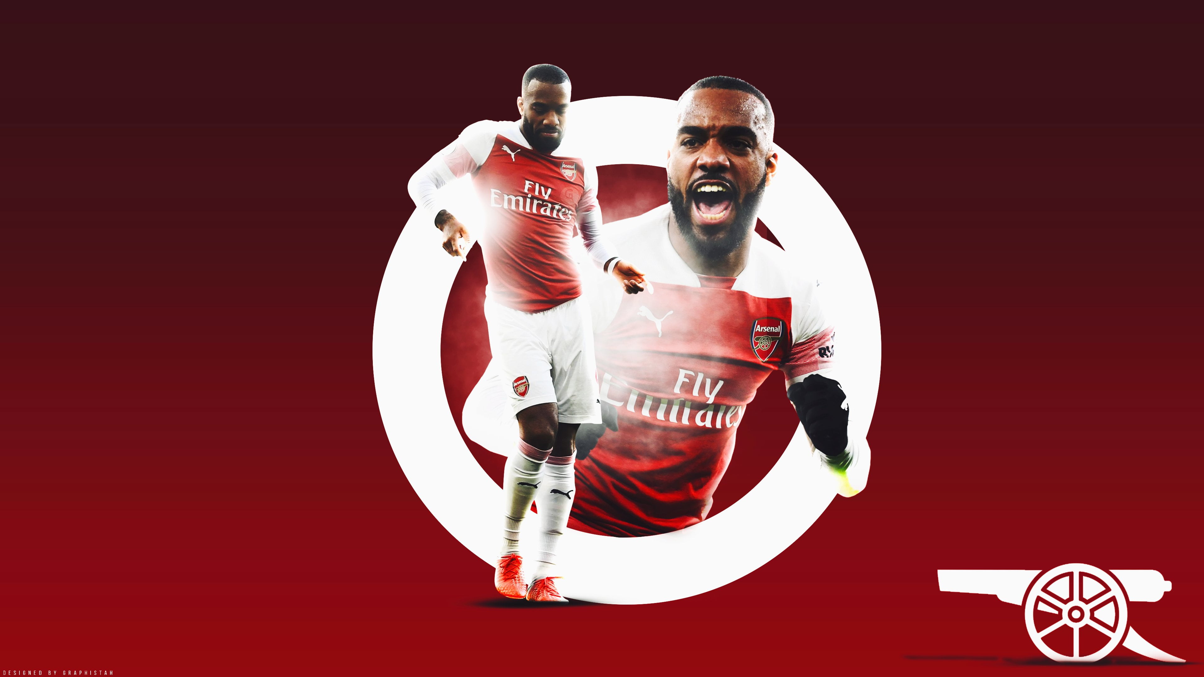Alexandre Lacazette, Soccer, Arsenal F.C., 4K, French, HD Wallpaper