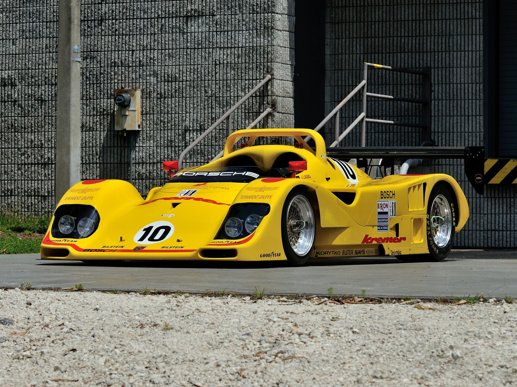 1994, g t, k 8, porsche, 1080P, spyder, kremer, racing, race, le mans, HD Wallpaper