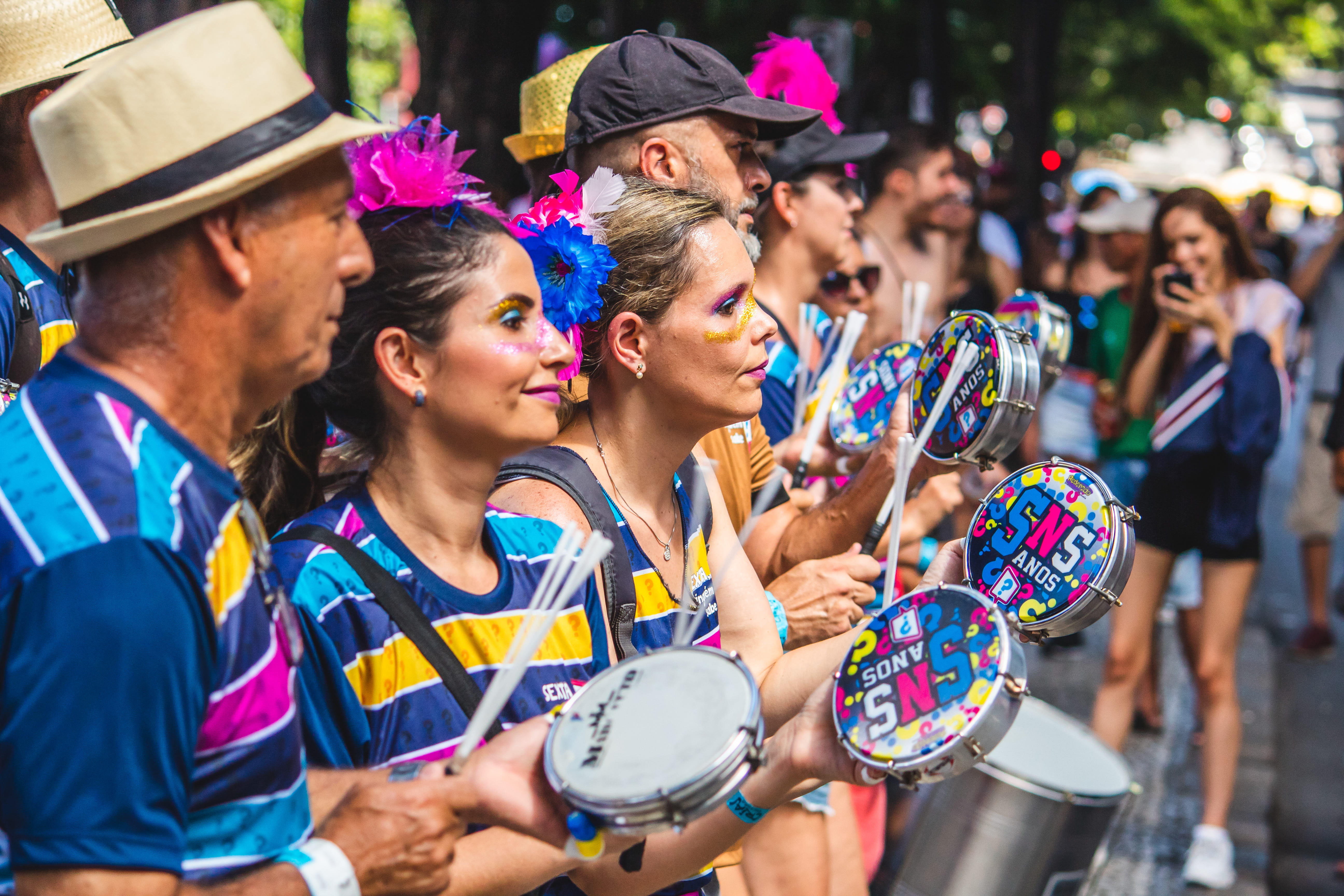 tradition, dancing, street, women, cheerful, group of people, wear, parade, traditional wear, females, traditional, adult, daylight, road, 5K, adults, HD Wallpaper