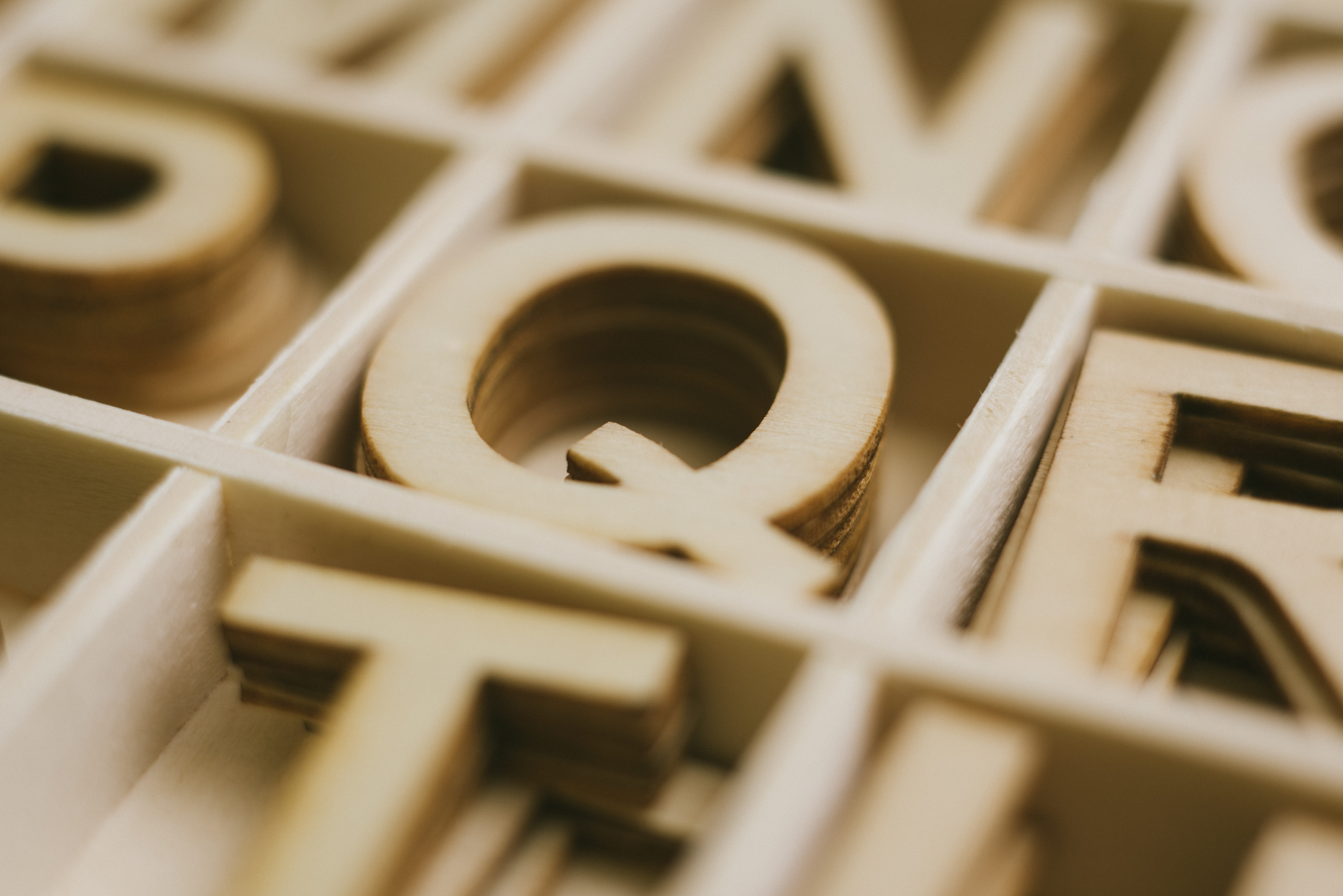 full frame, selective, cardboard, macro, backgrounds, studio shot, q, extreme close-up, 5K, letter, selective focus, organizer, no people, indoors, finance, HD Wallpaper